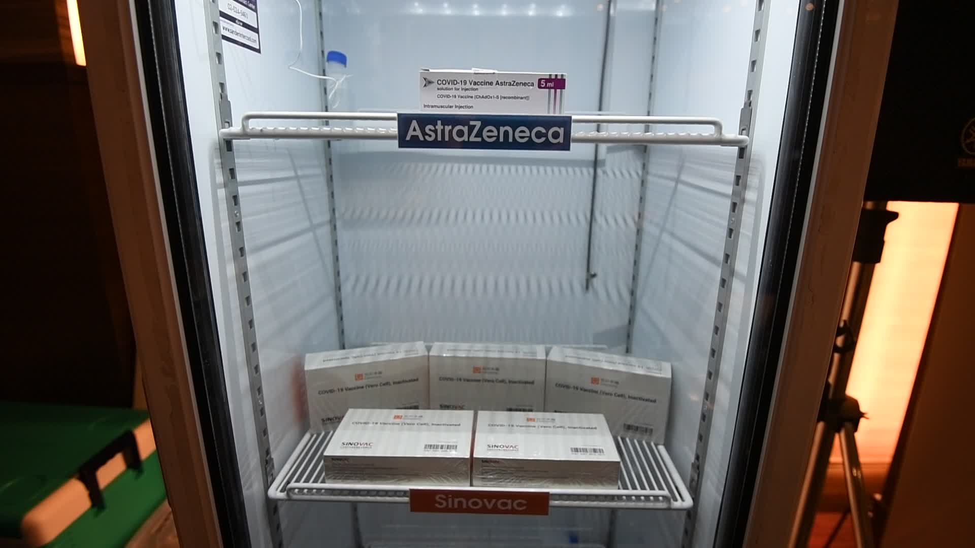 The Astrazeneca COVID-19 vaccine at vaccination event in Bangkok, Thailand