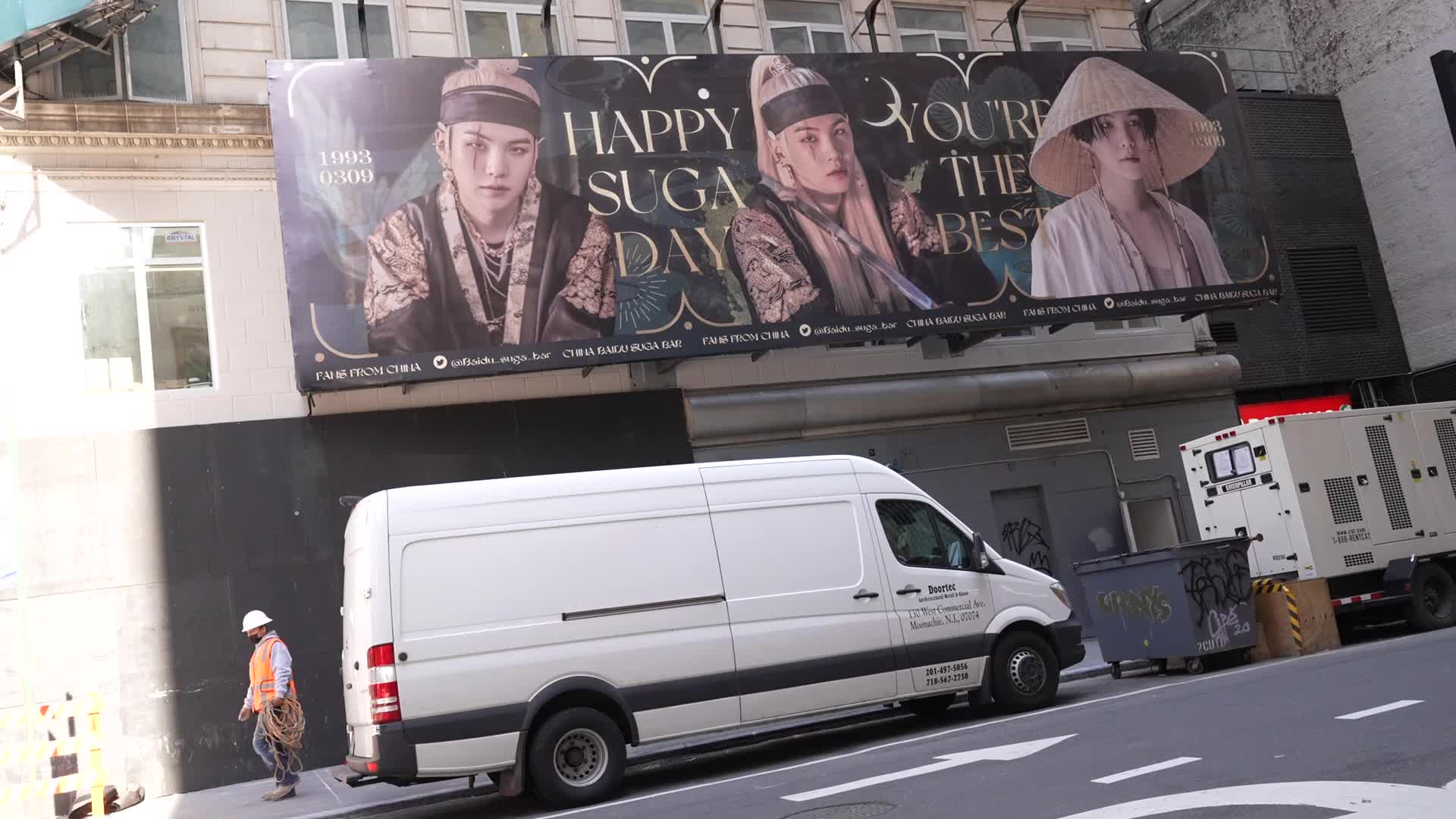Happy Suga Day Billboard #HappySugaday