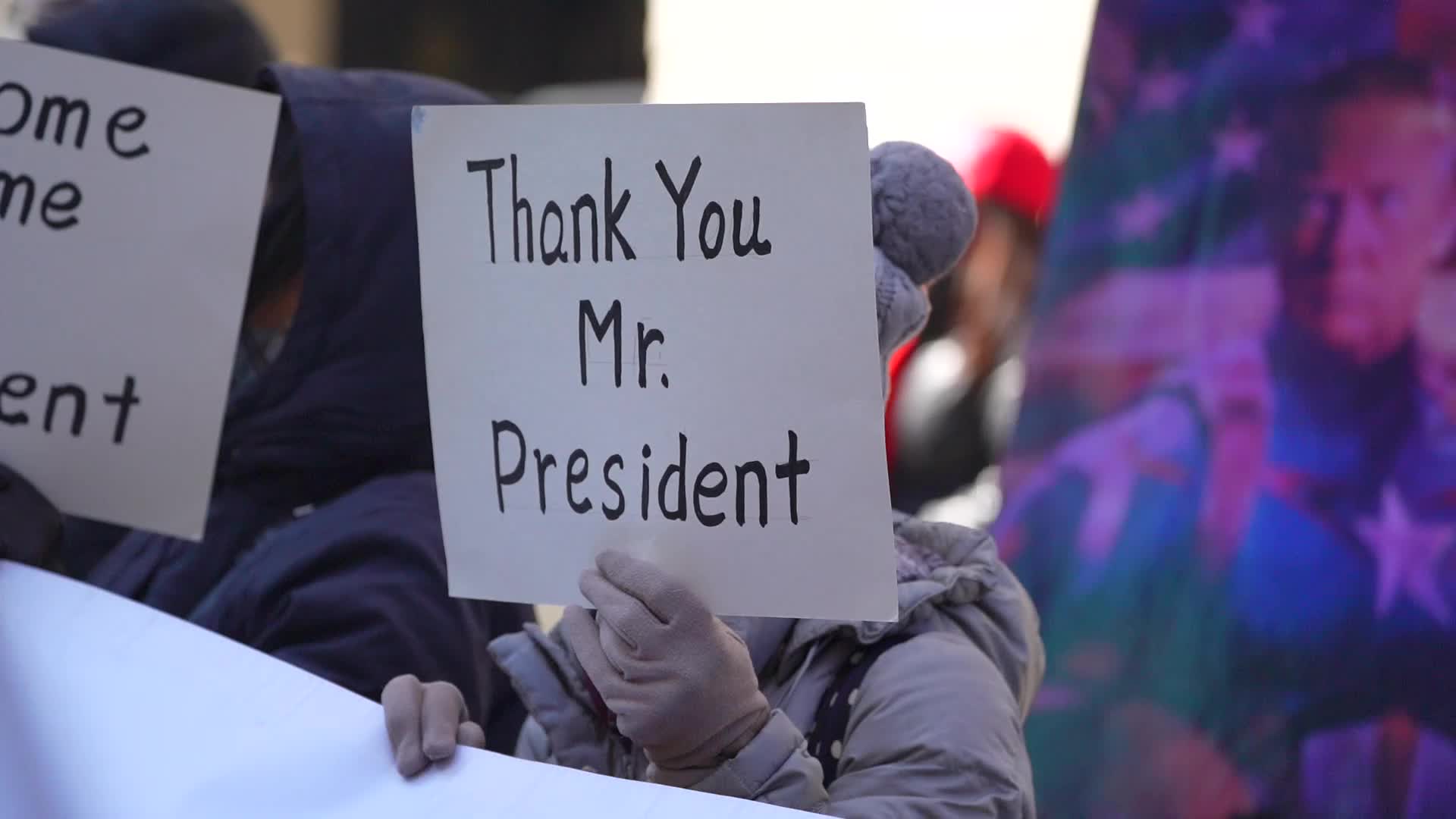 Trump visits New York City