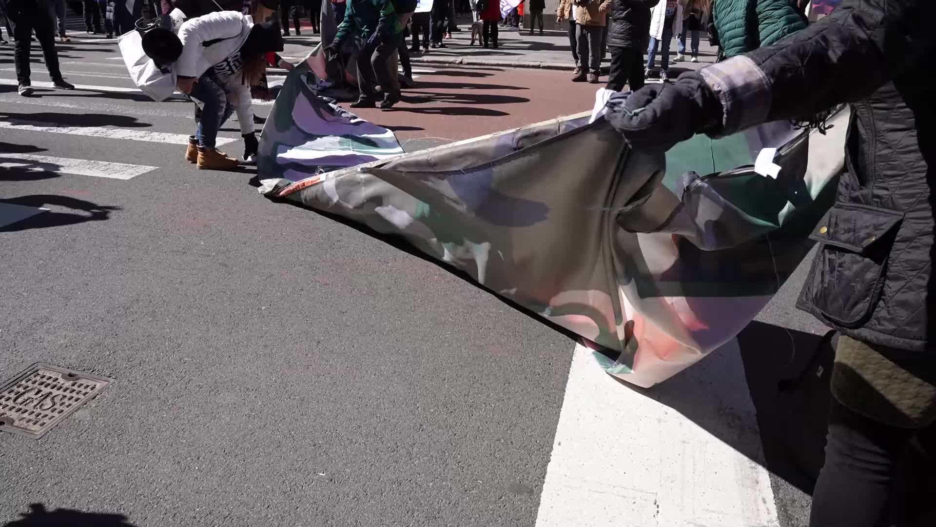 Trump visits New York City