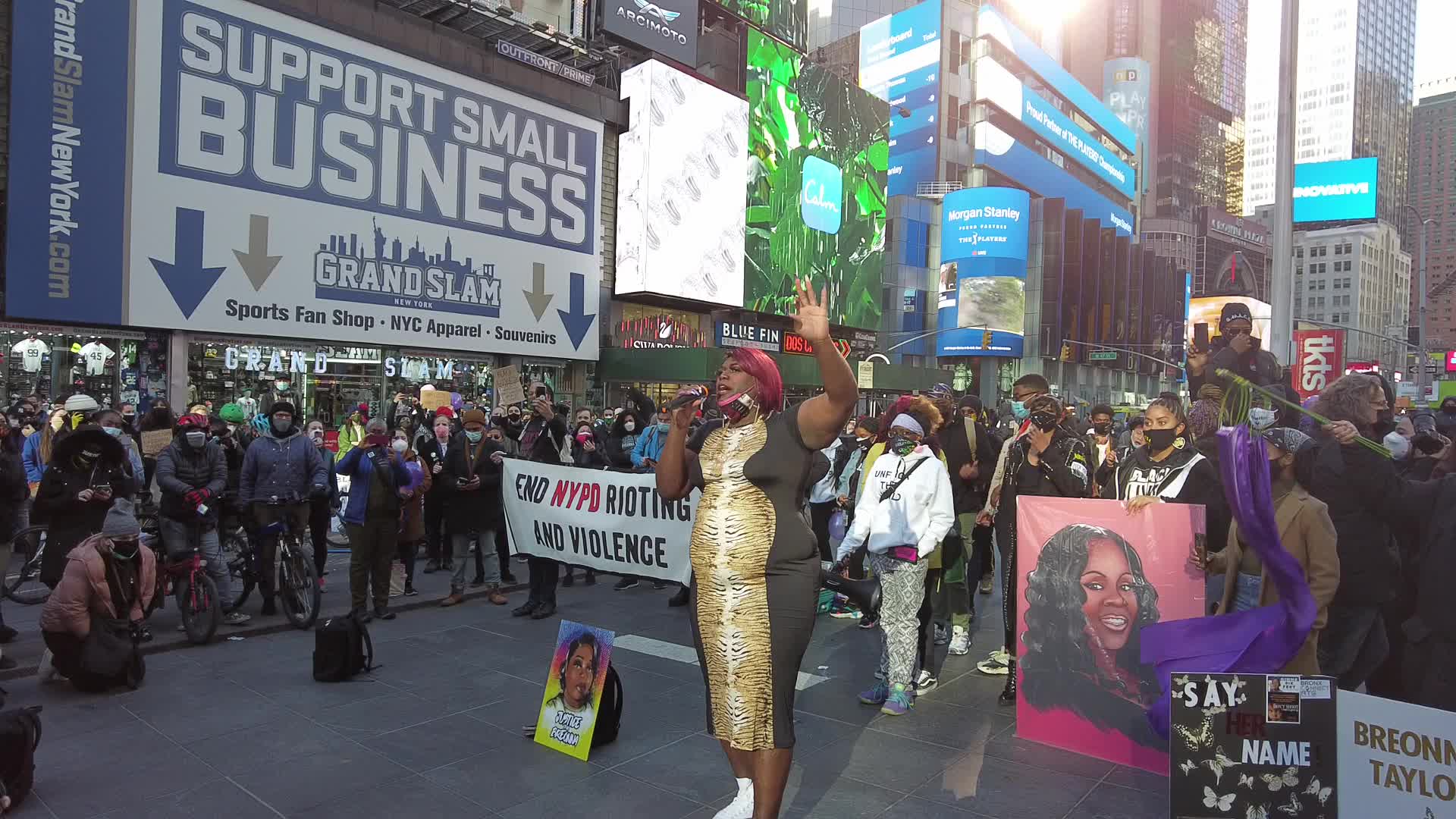 NY One Year Anniversary Of Breonna Taylor’s Shooting