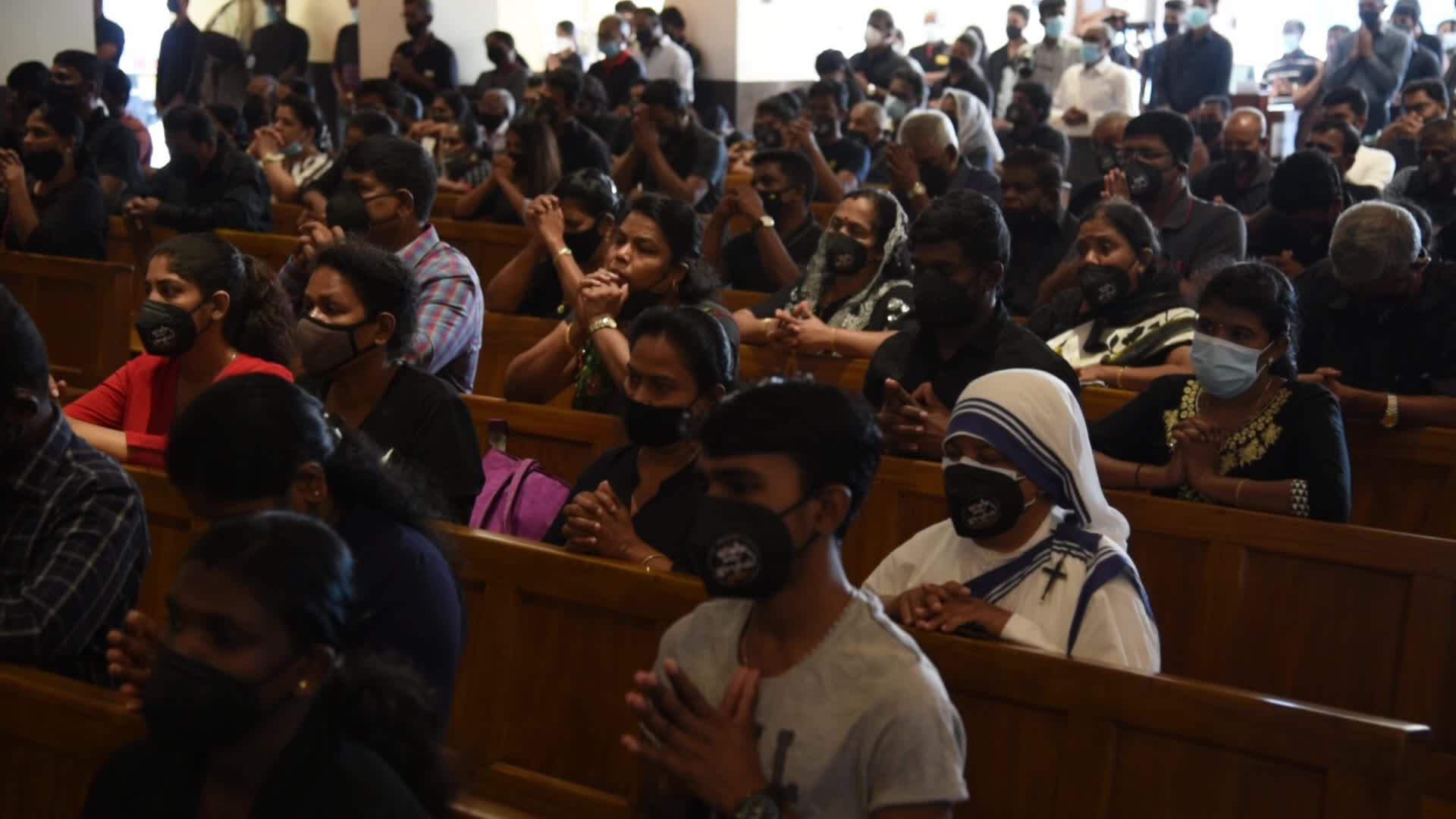 Sri Lanka Catholics mark 'Black Sunday' for Easter victims