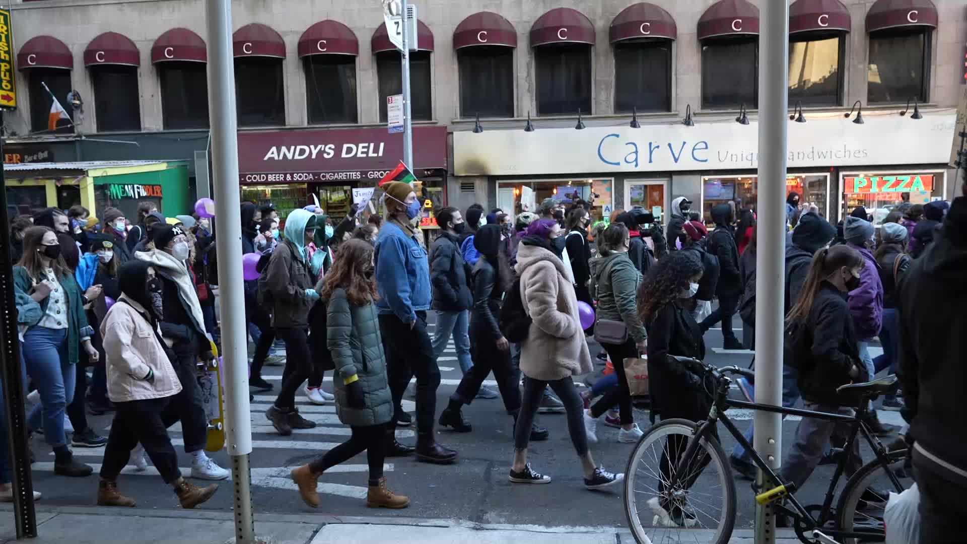One Year Anniversary Of The Killing Of Breonna Taylor Marked By Protests