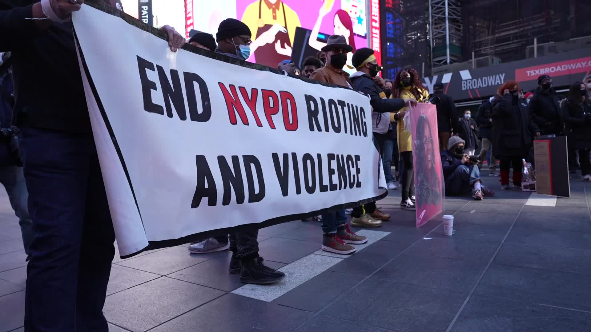 One Year Anniversary Of The Killing Of Breonna Taylor Marked By Protests