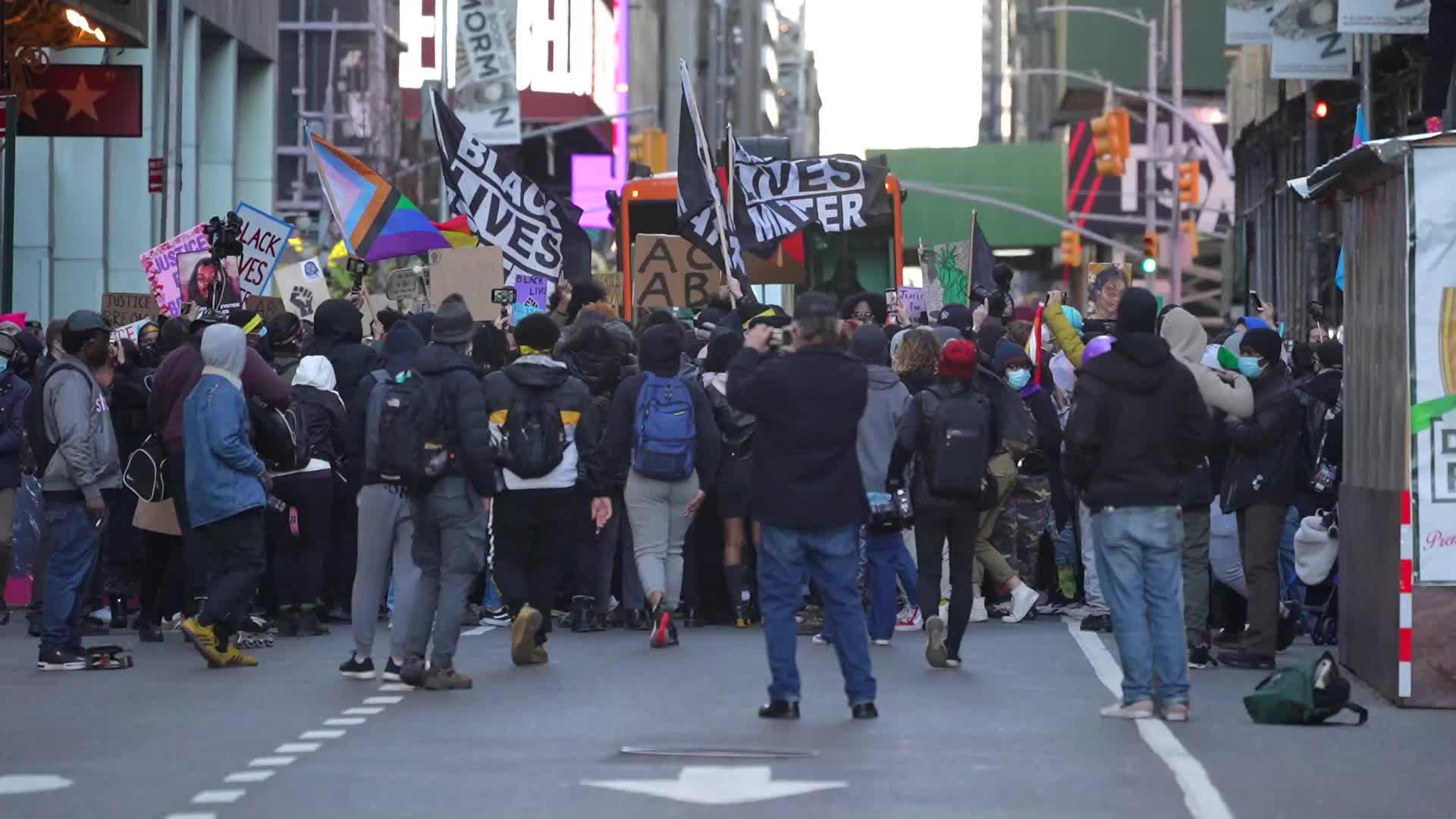 One Year Anniversary Of The Killing Of Breonna Taylor Marked By Protests