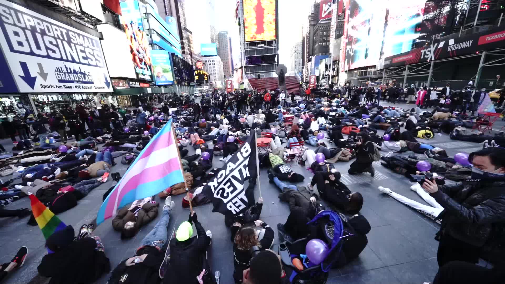One Year Anniversary Of The Killing Of Breonna Taylor Marked By Protests