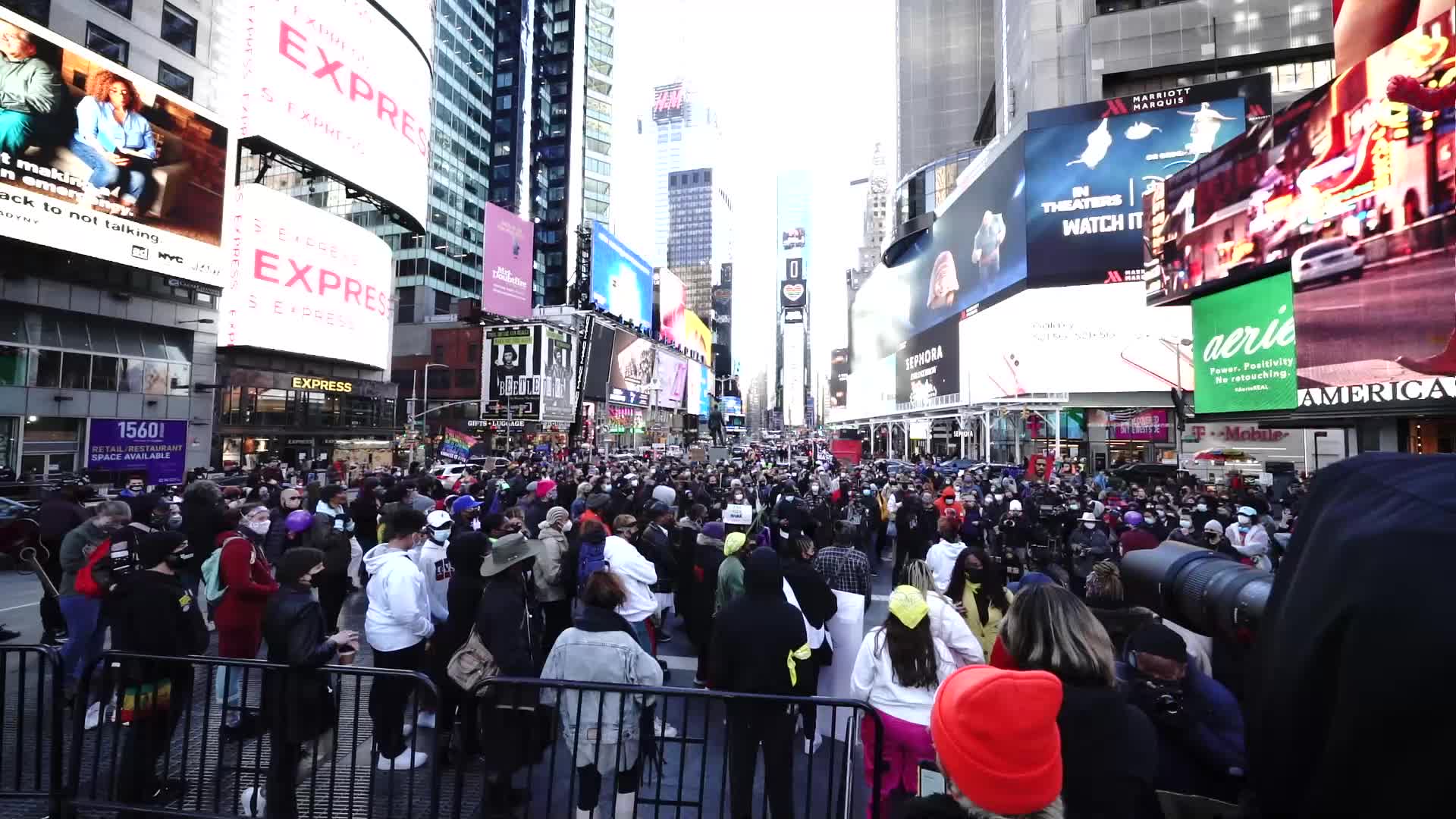 One Year Anniversary Of The Killing Of Breonna Taylor Marked By Protests