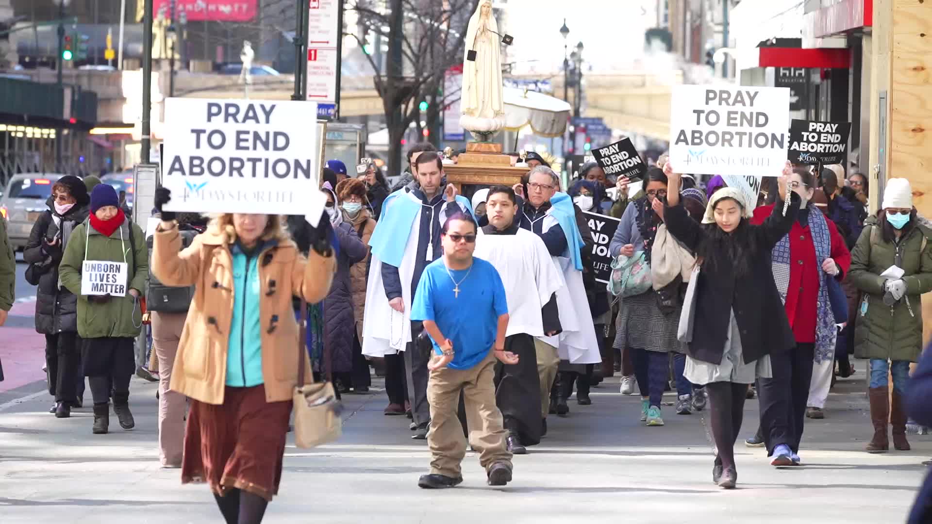 Pro-Life march in Manhattan