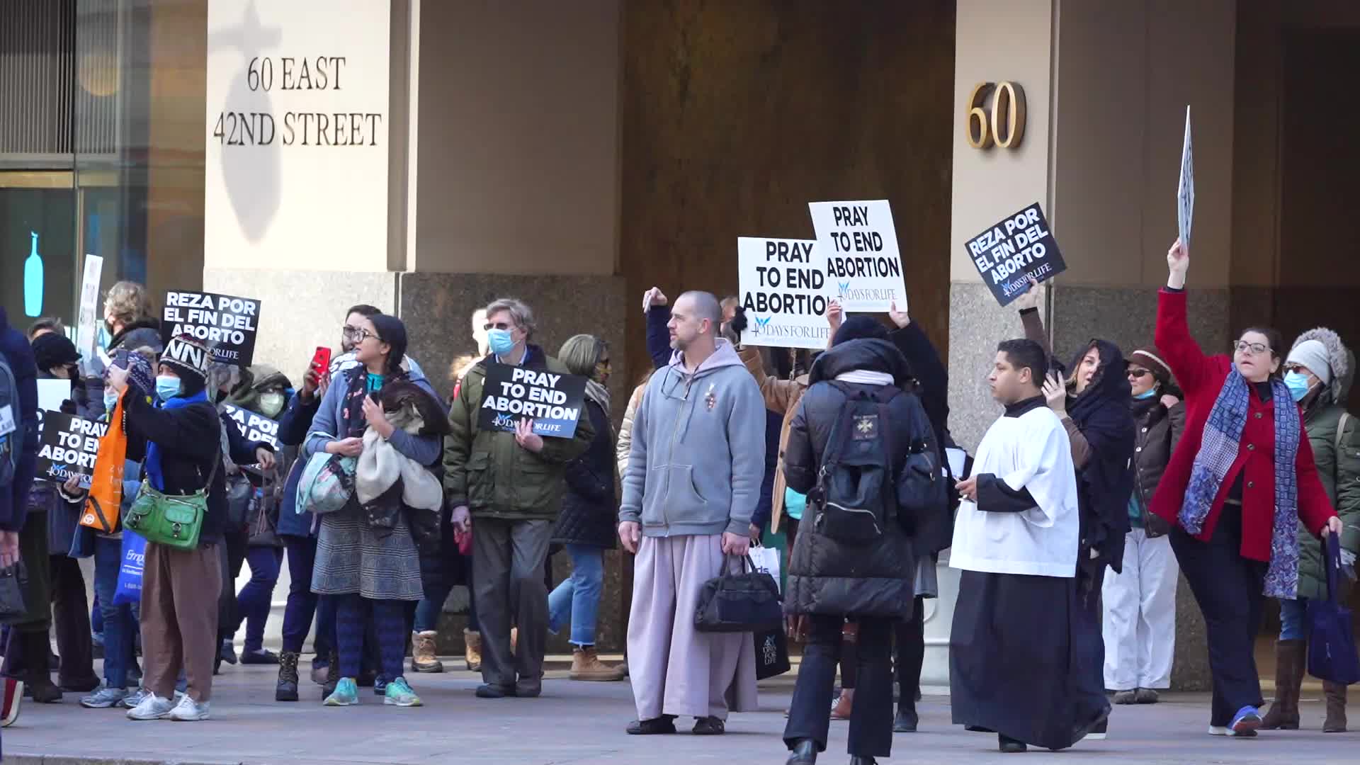 Pro-Life march in Manhattan
