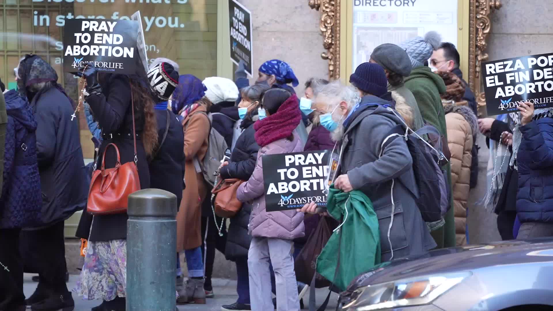 Pro-Life march in Manhattan