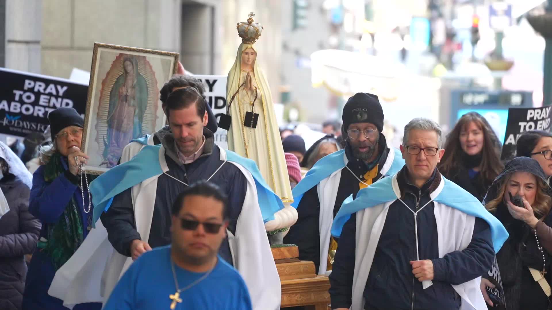 Pro-Life march in Manhattan