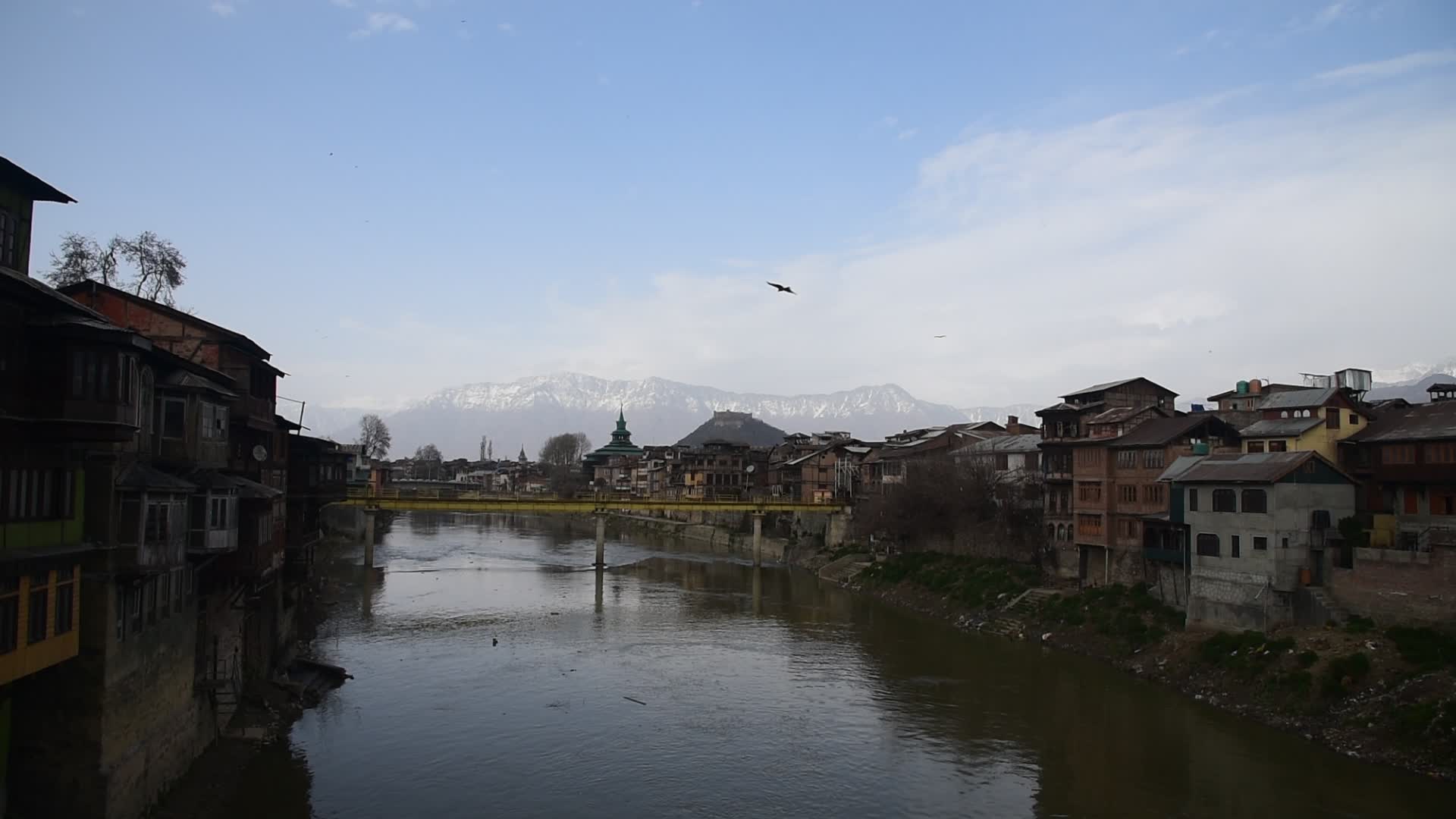 View of River Jehlum, India