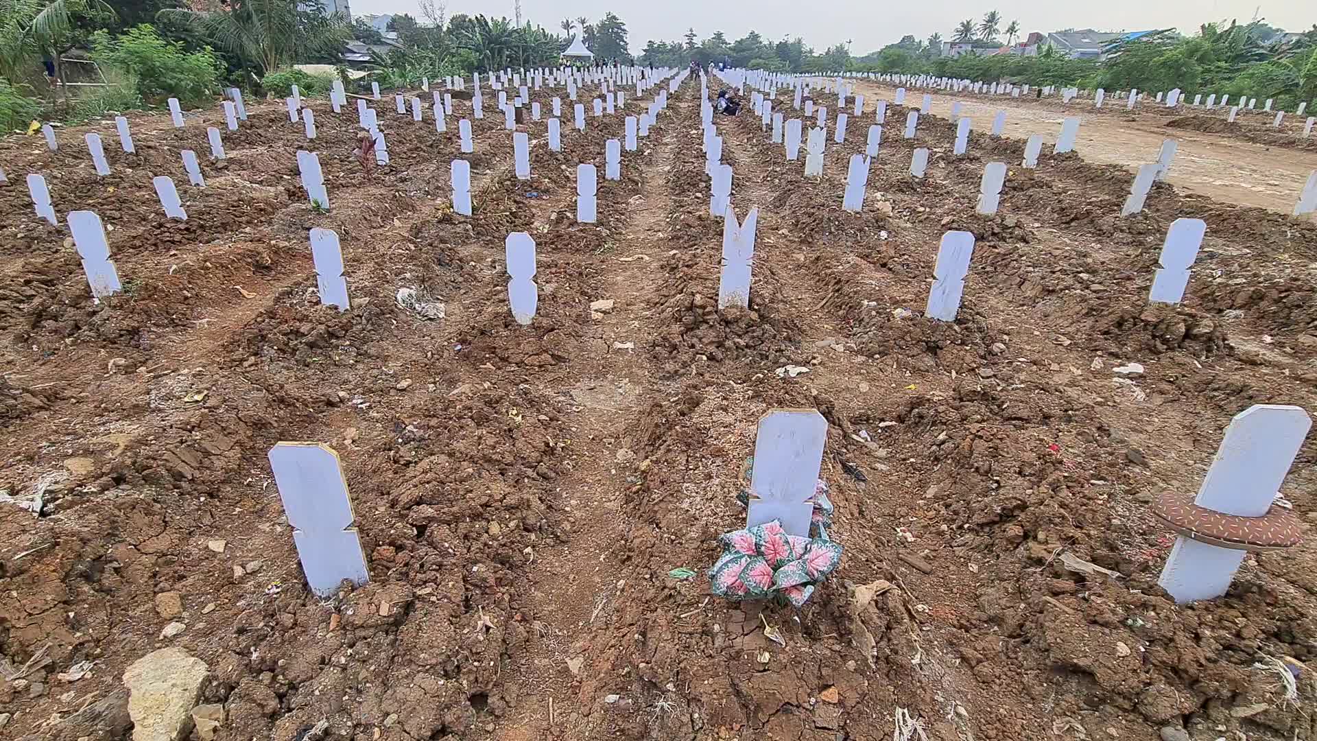 Covid-19 Mass Grave In Indonesia