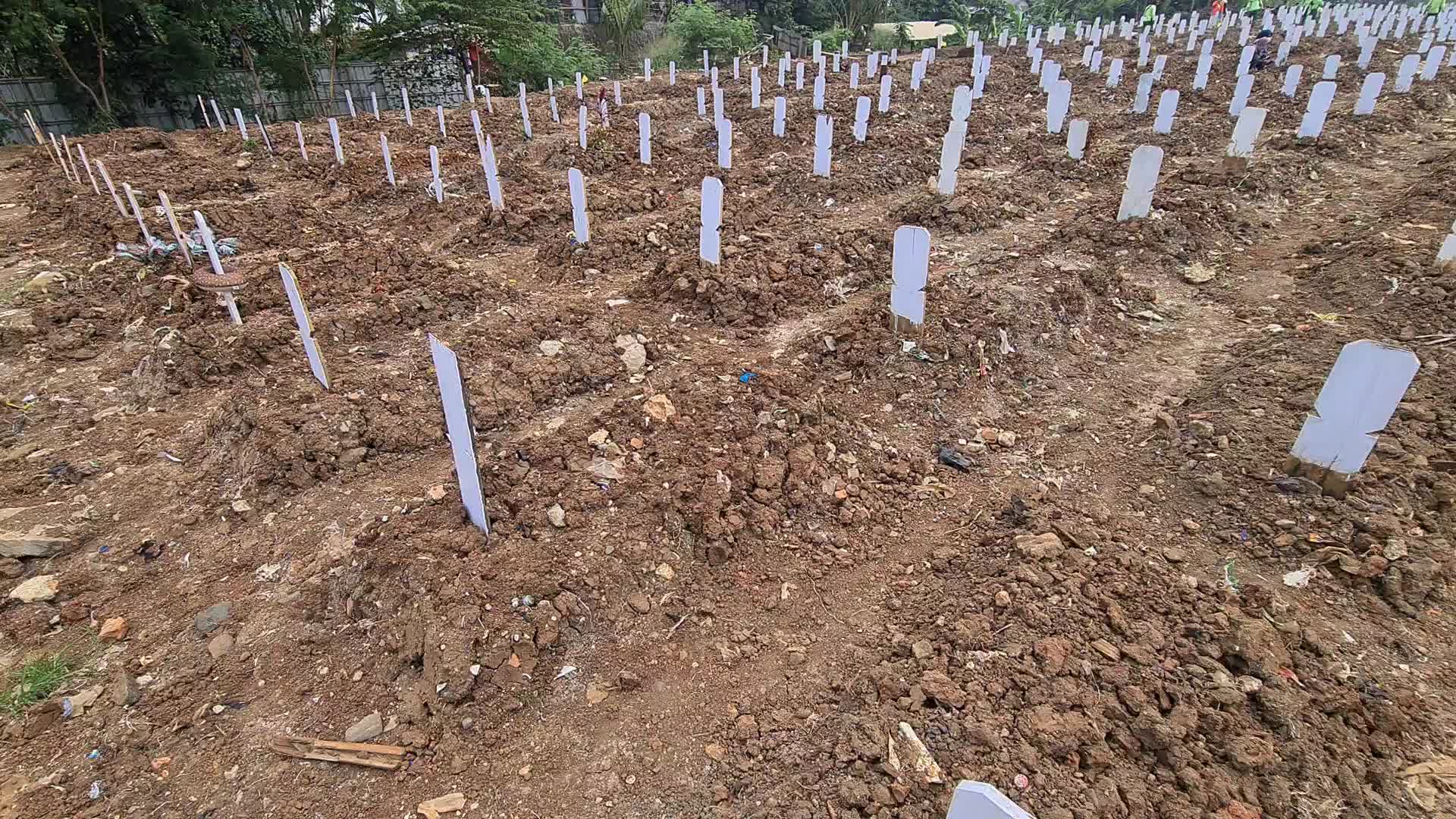 Covid-19 Mass Grave In Indonesia