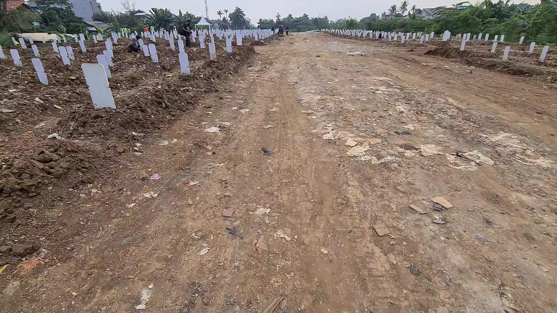 Covid-19 Mass Grave In Indonesia