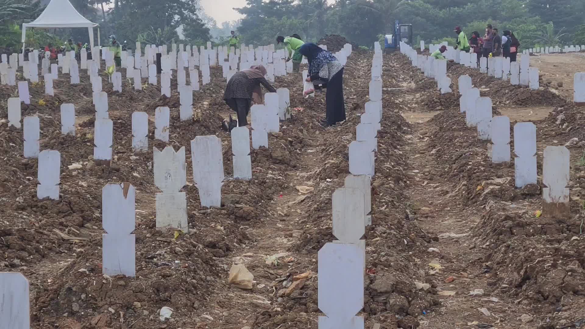 Covid-19 Mass Grave In Indonesia
