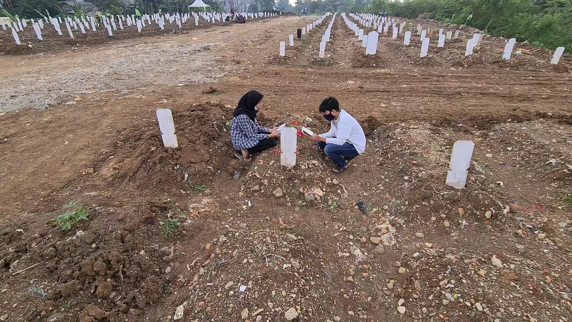 Covid-19 Mass Grave In Indonesia