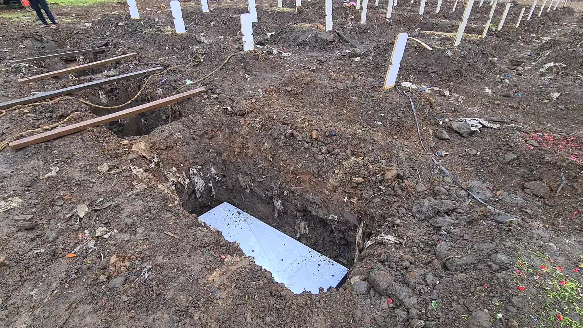 Covid-19 Mass Grave In Indonesia