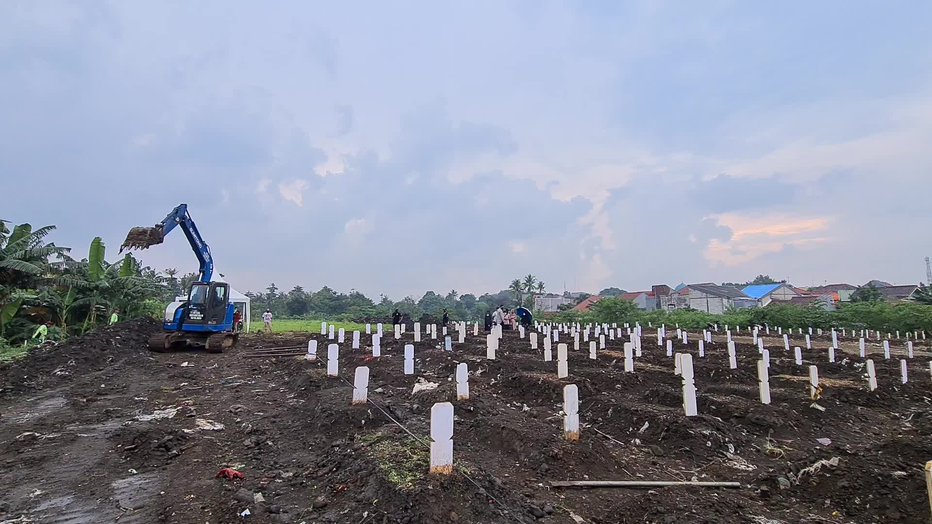 Covid-19 Mass Grave In Indonesia