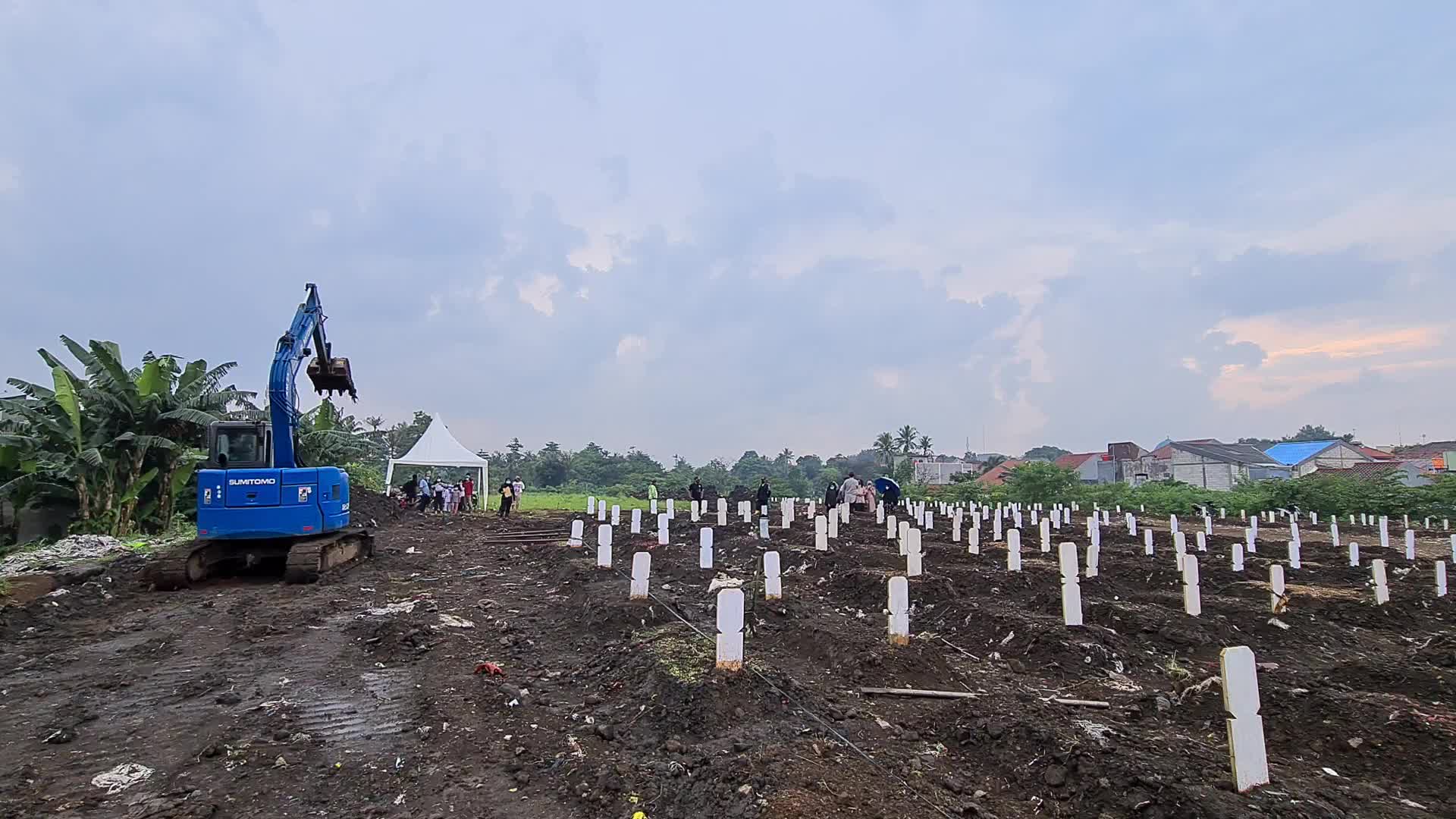 Covid-19 Mass Grave In Indonesia