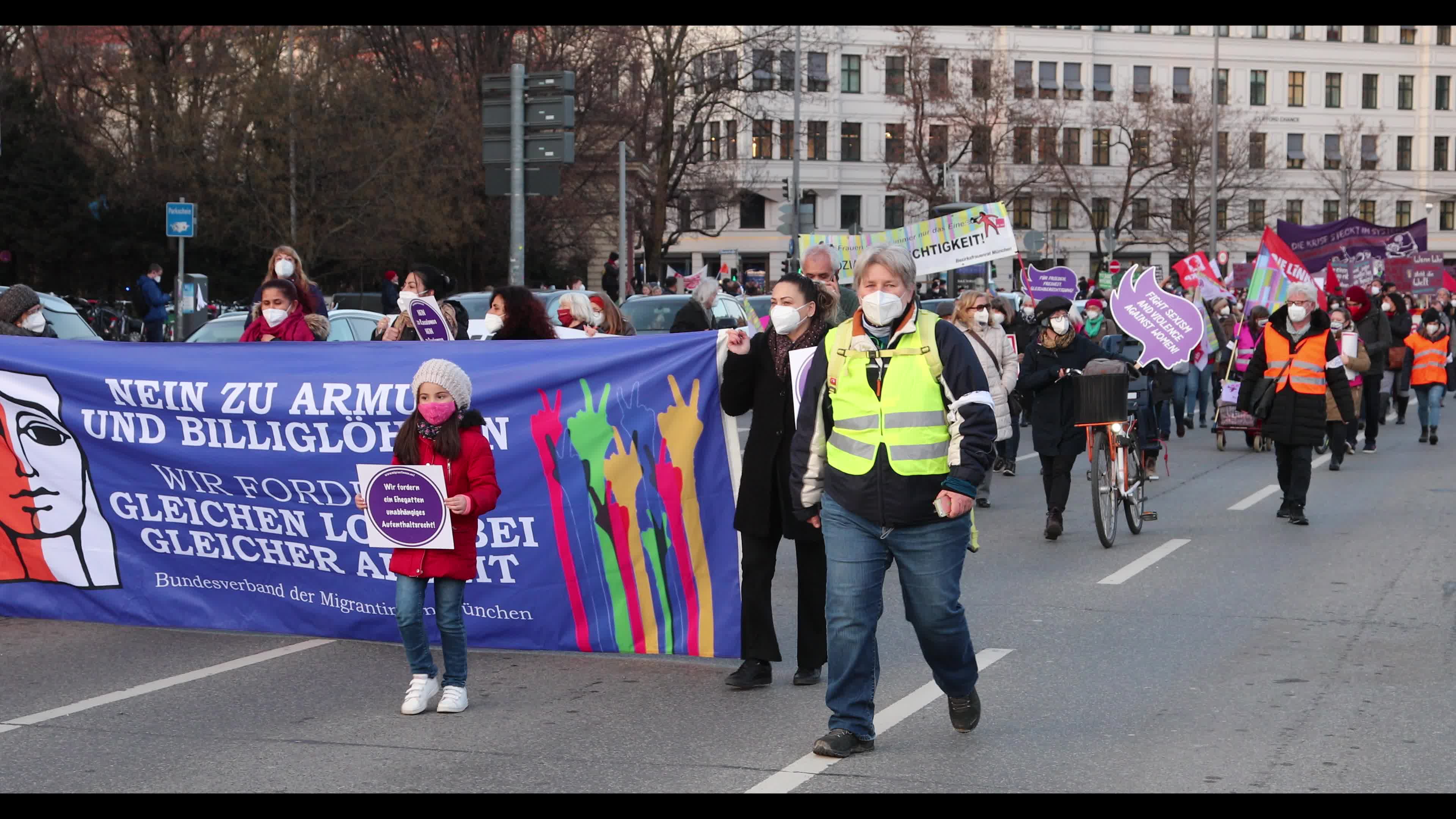 International Women’s Day Demonstration in Munich
