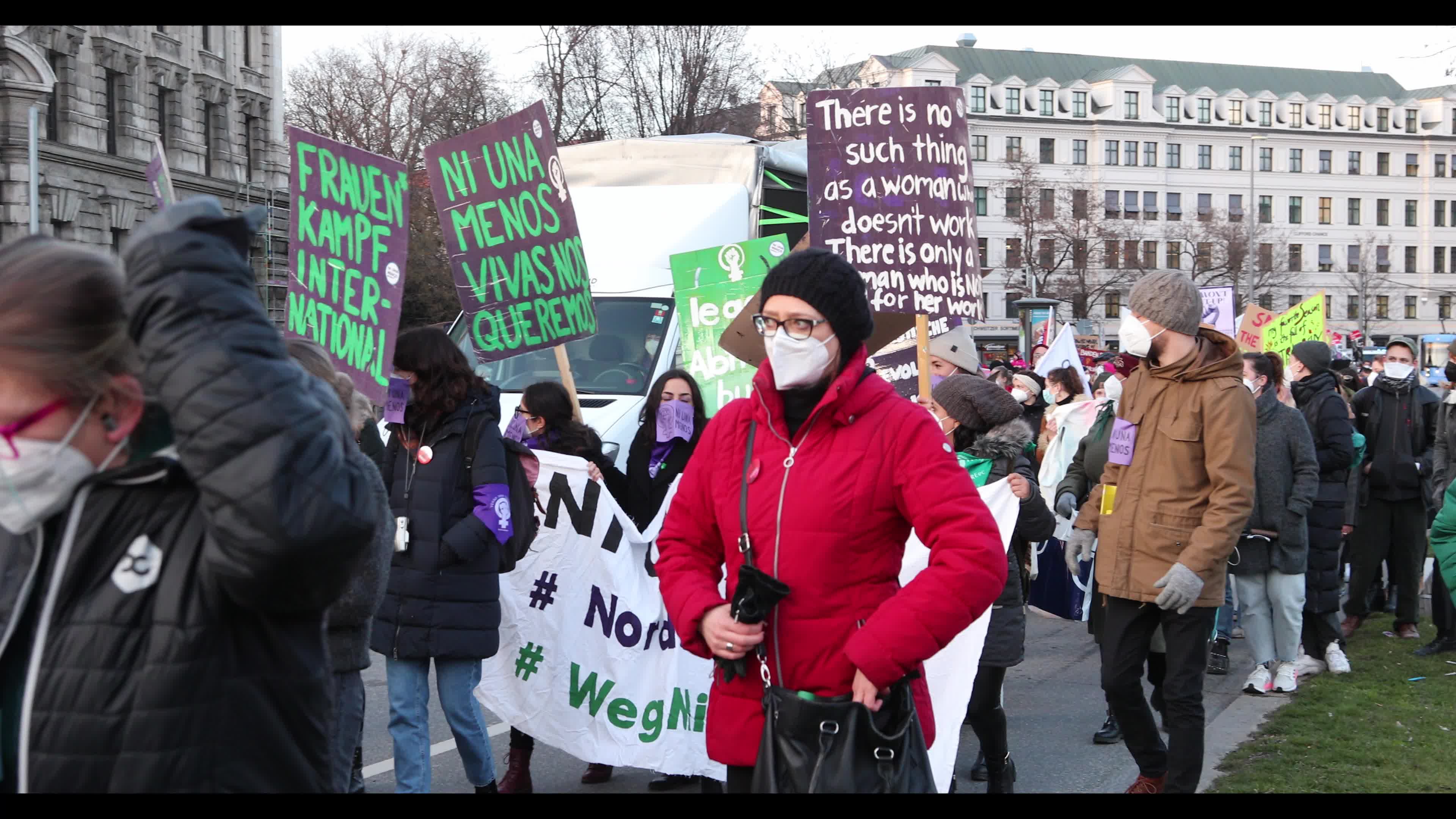 International Women’s Day Demonstration in Munich