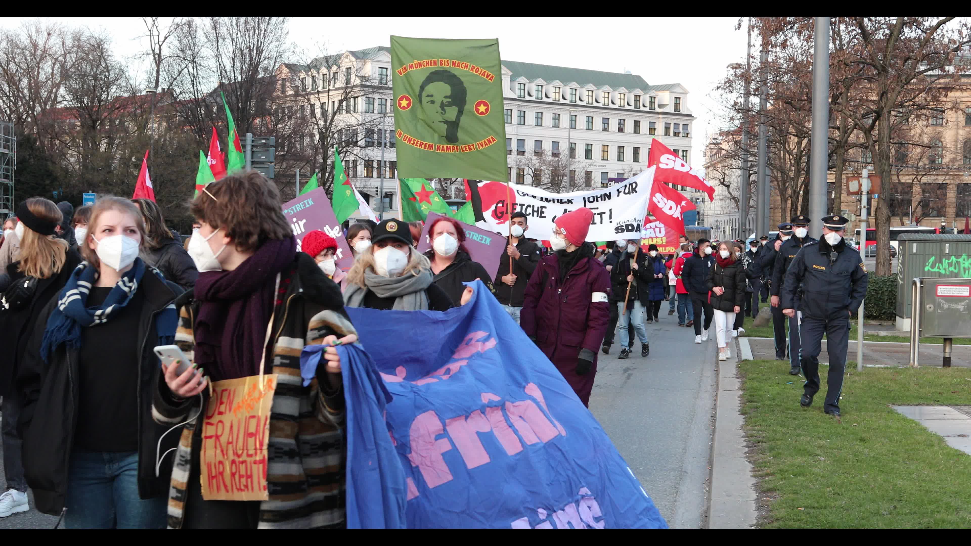 International Women’s Day Demonstration in Munich