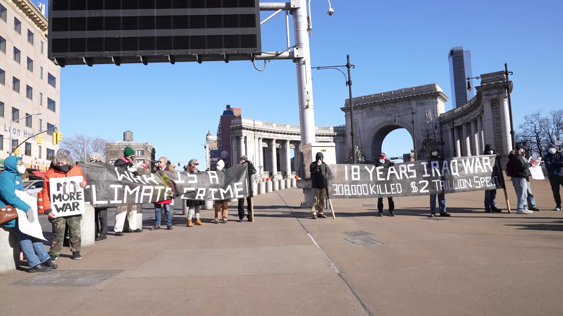 Anti-War Protest in NYC