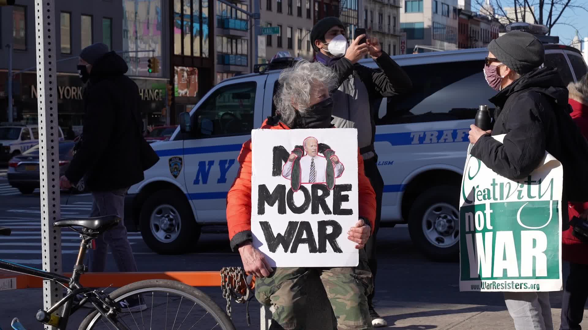 Anti-War Protest in NYC