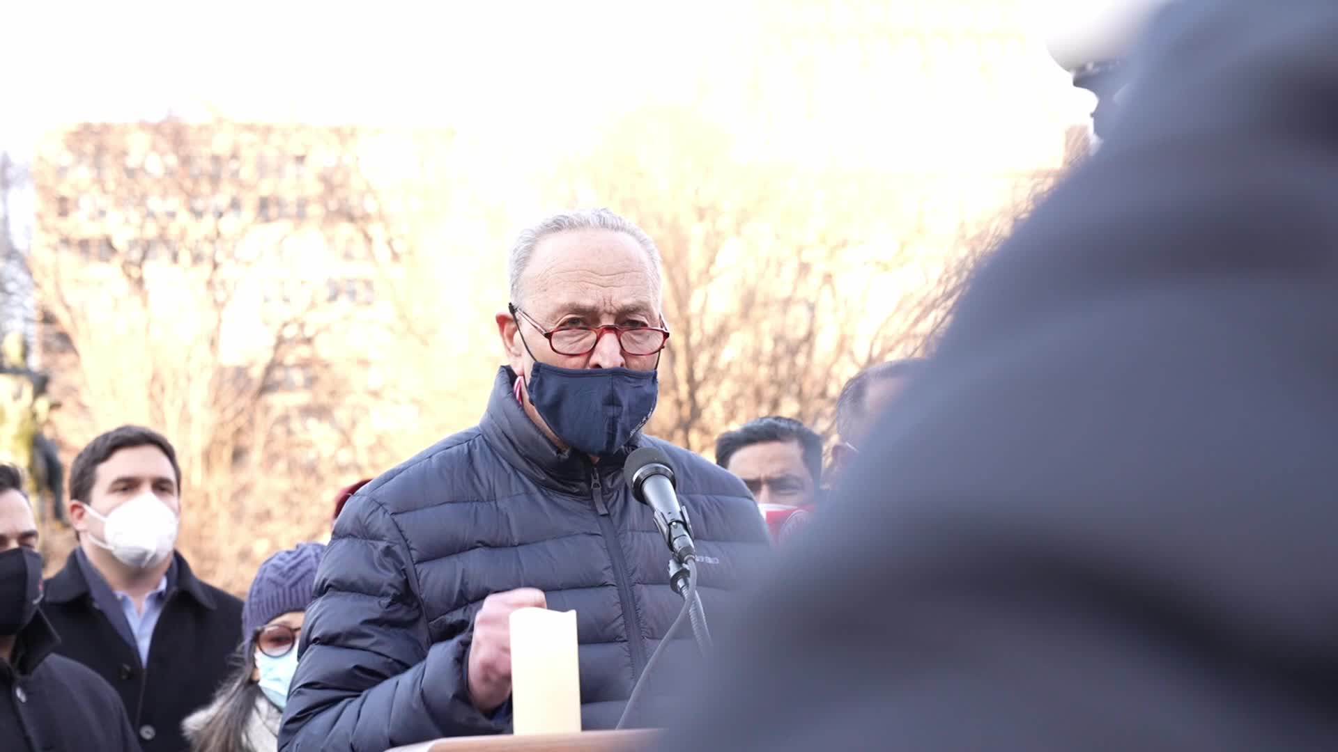 Peace vigil for victims of Asian hate in NYC