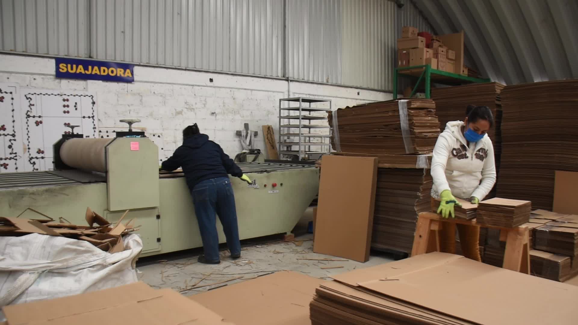 Manufacturing of cardboard casket in Mexico