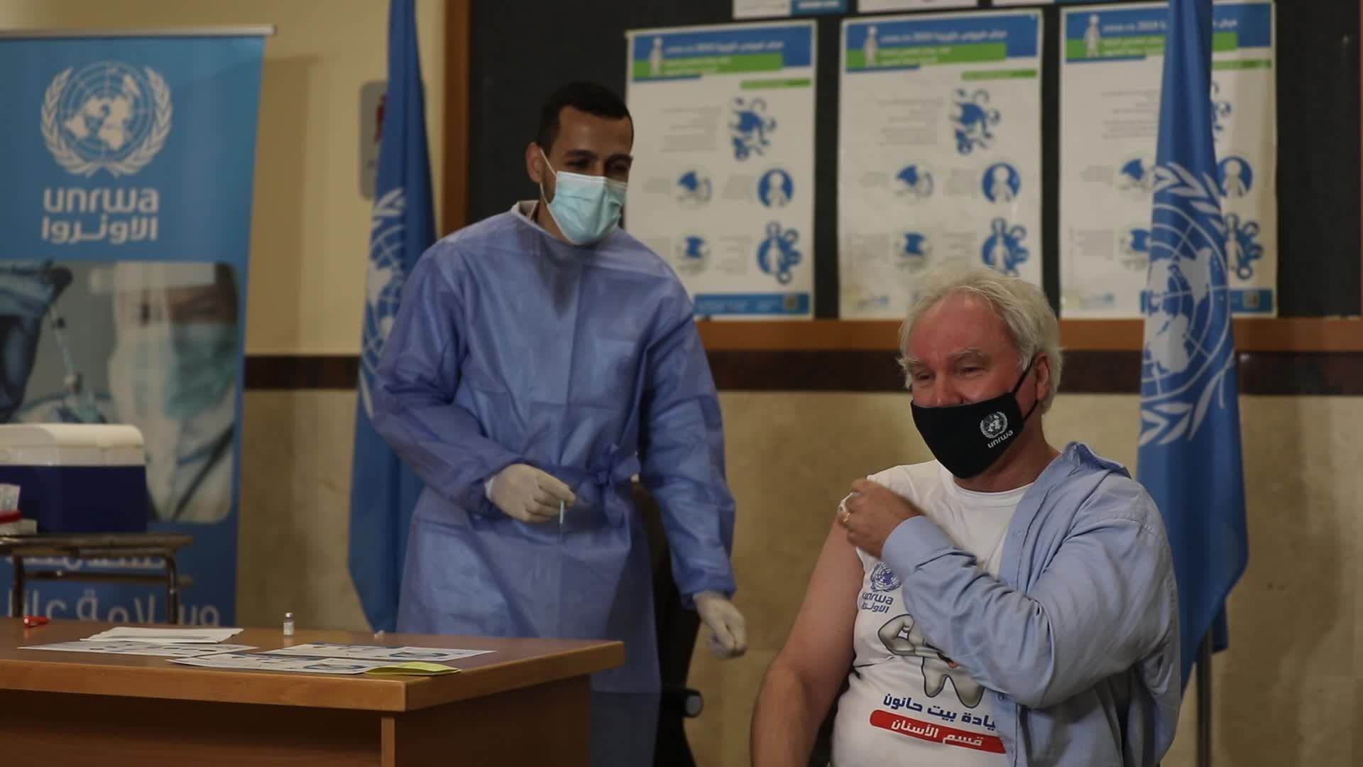 Coronavirus vaccination in Gaza, Palestine