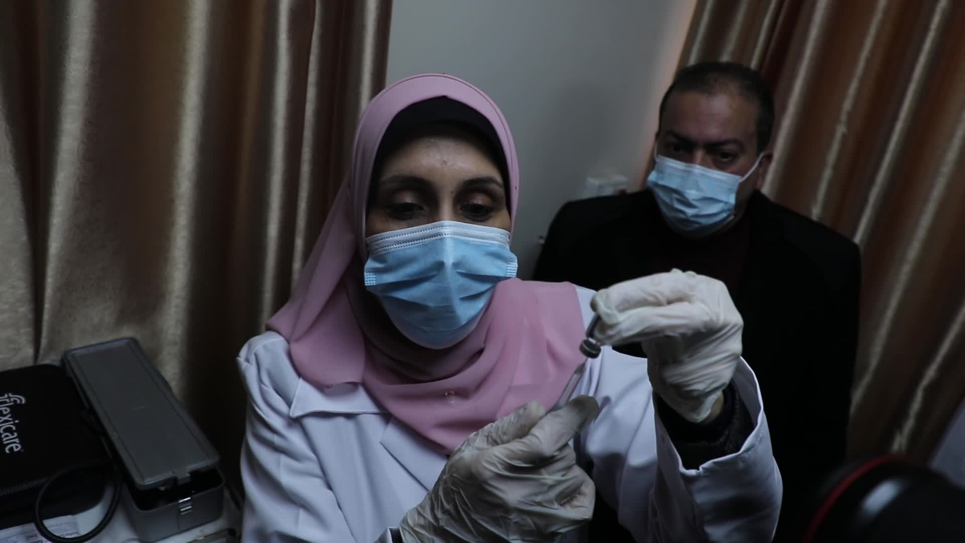 Sputnik V coronavirus vaccination in Gaza