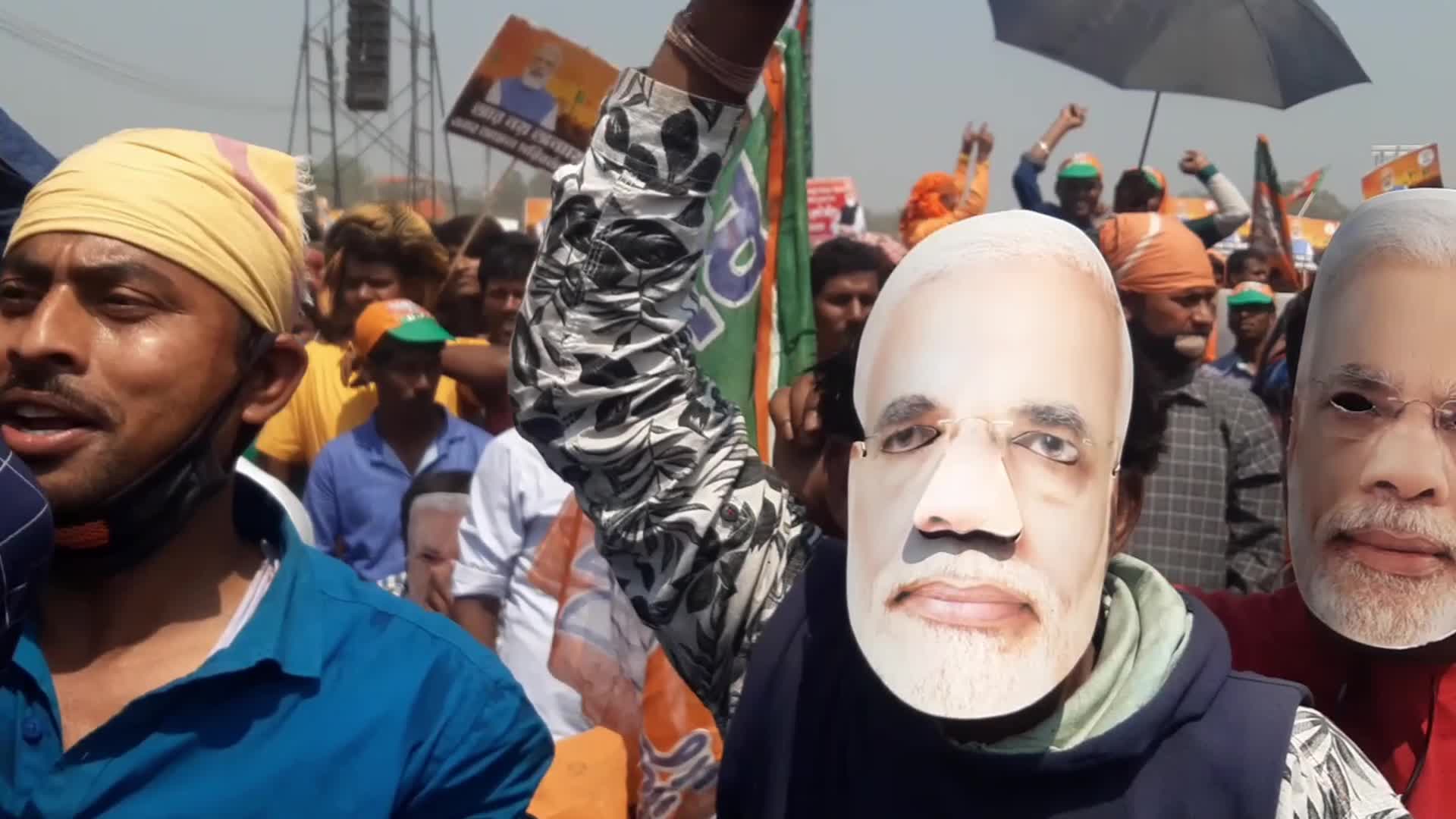 BJP rally in Kolkata, India