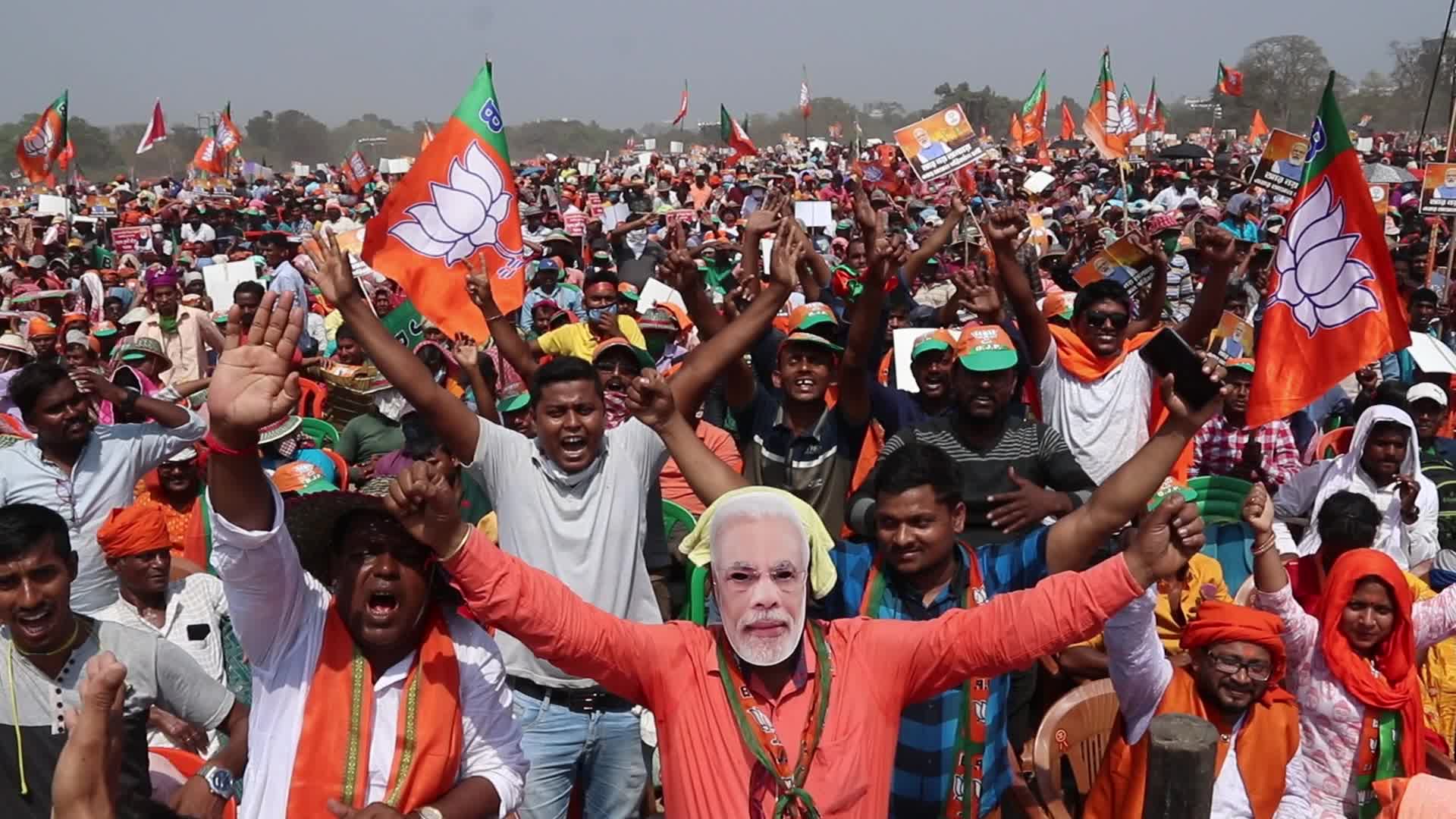 BJP rally in Kolkata, India