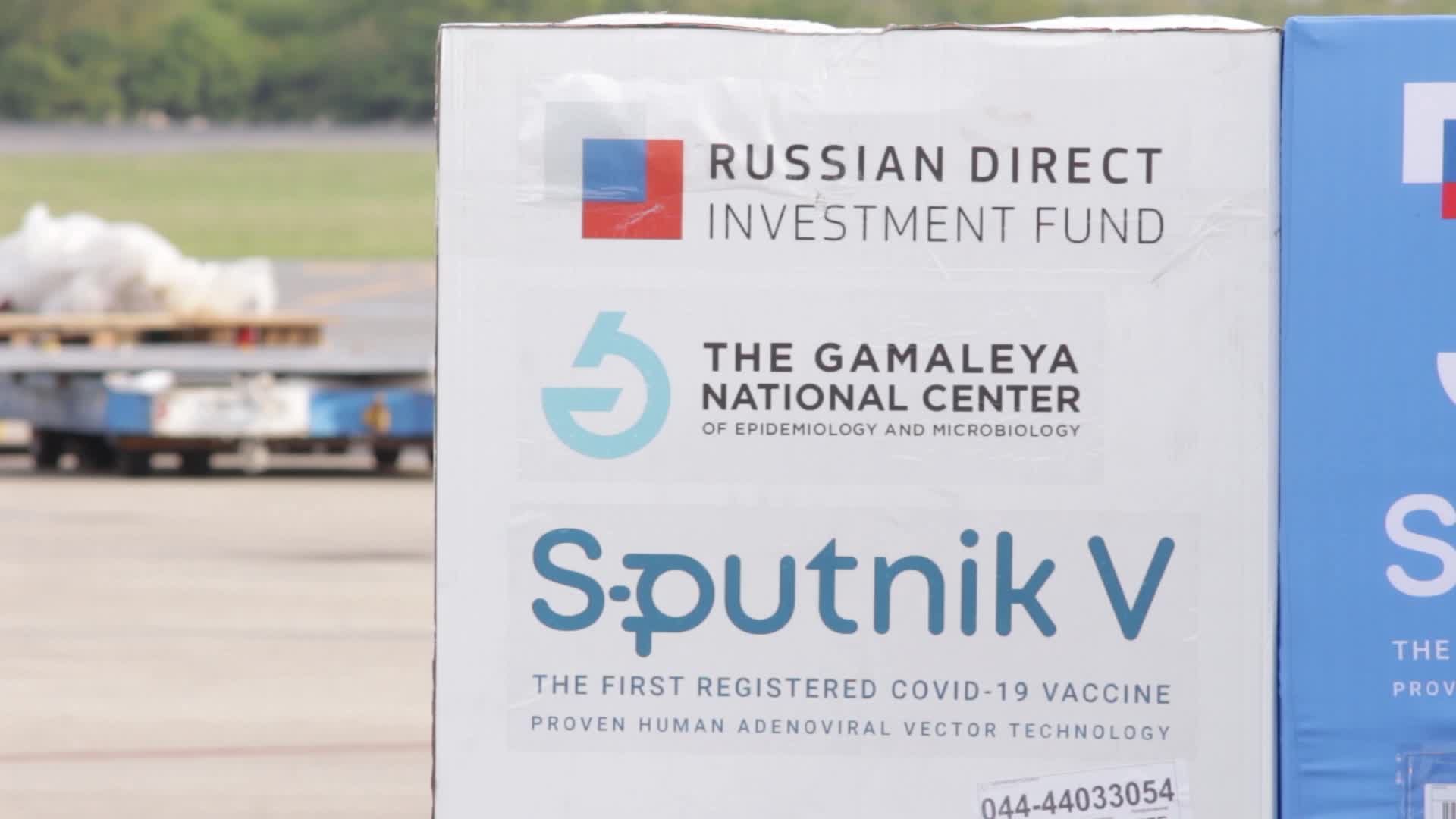 Arrival of Sputnik V coronavirus vaccine in Argentina