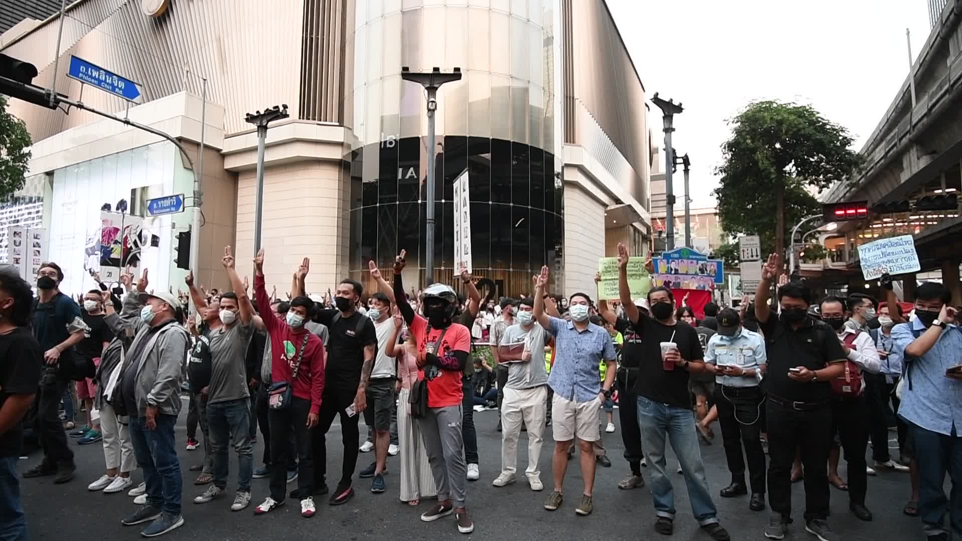 Pro-Democracy Protesters Protest In Bangkok