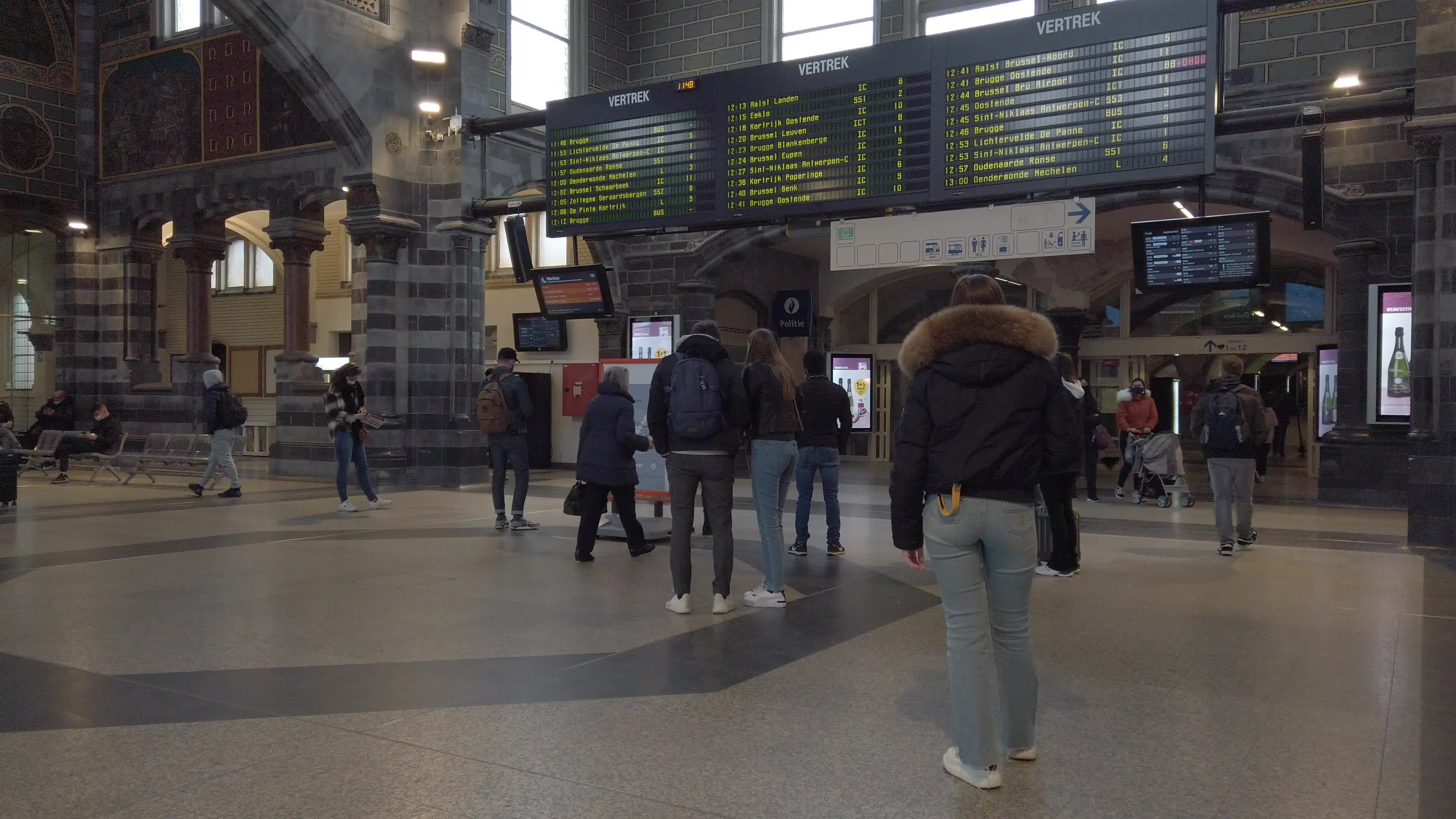 Public Transport In Ghent Amid The Covid-19 Pandemic