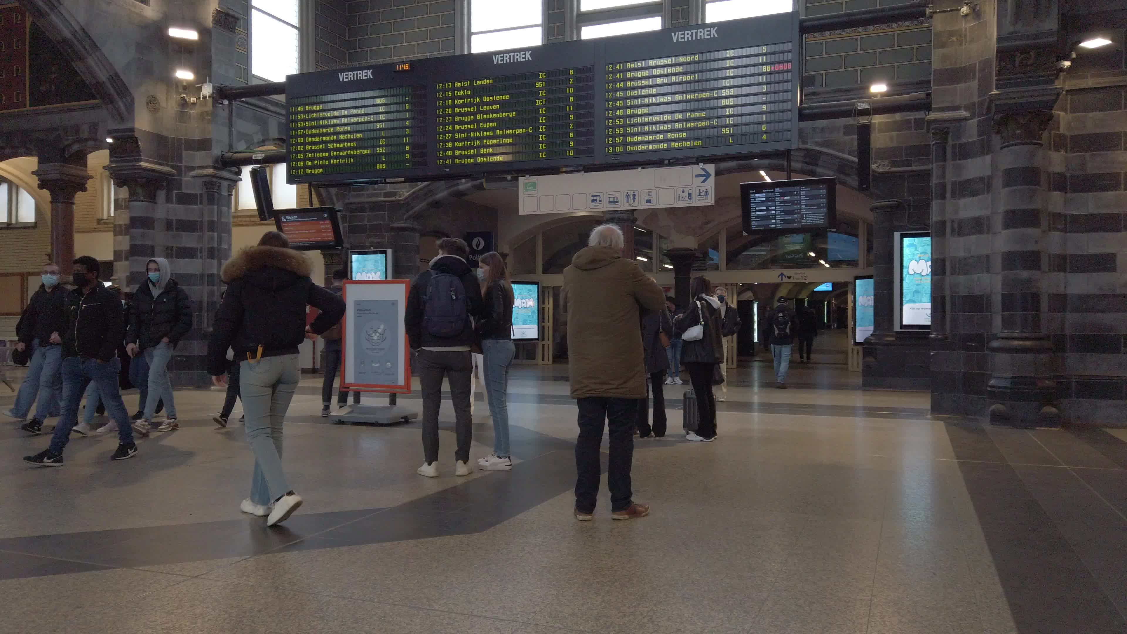 Public Transport In Ghent Amid The Covid-19 Pandemic
