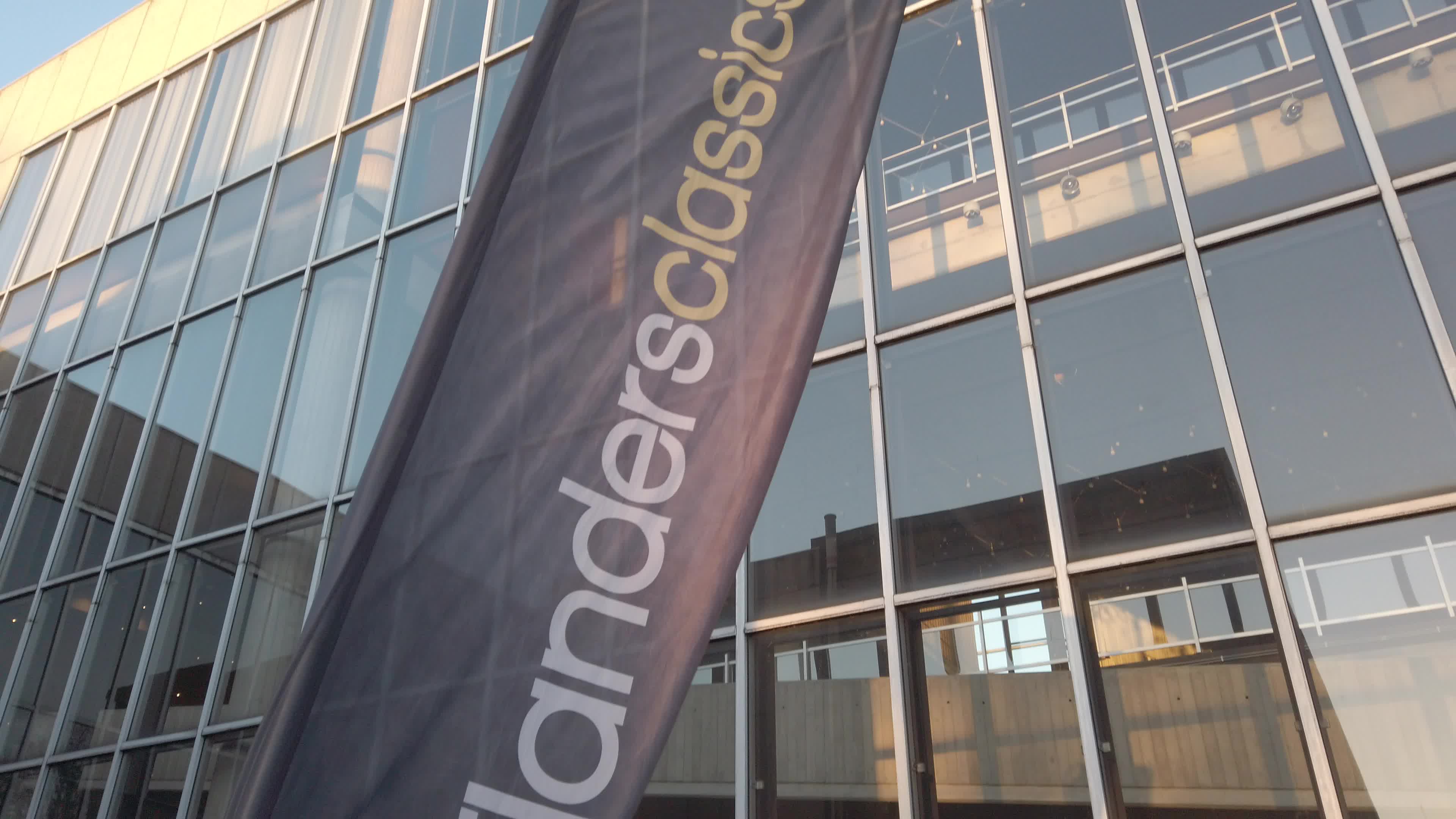Cycling Flanders Classics race starts with the Omloop Het Nieuwsblad