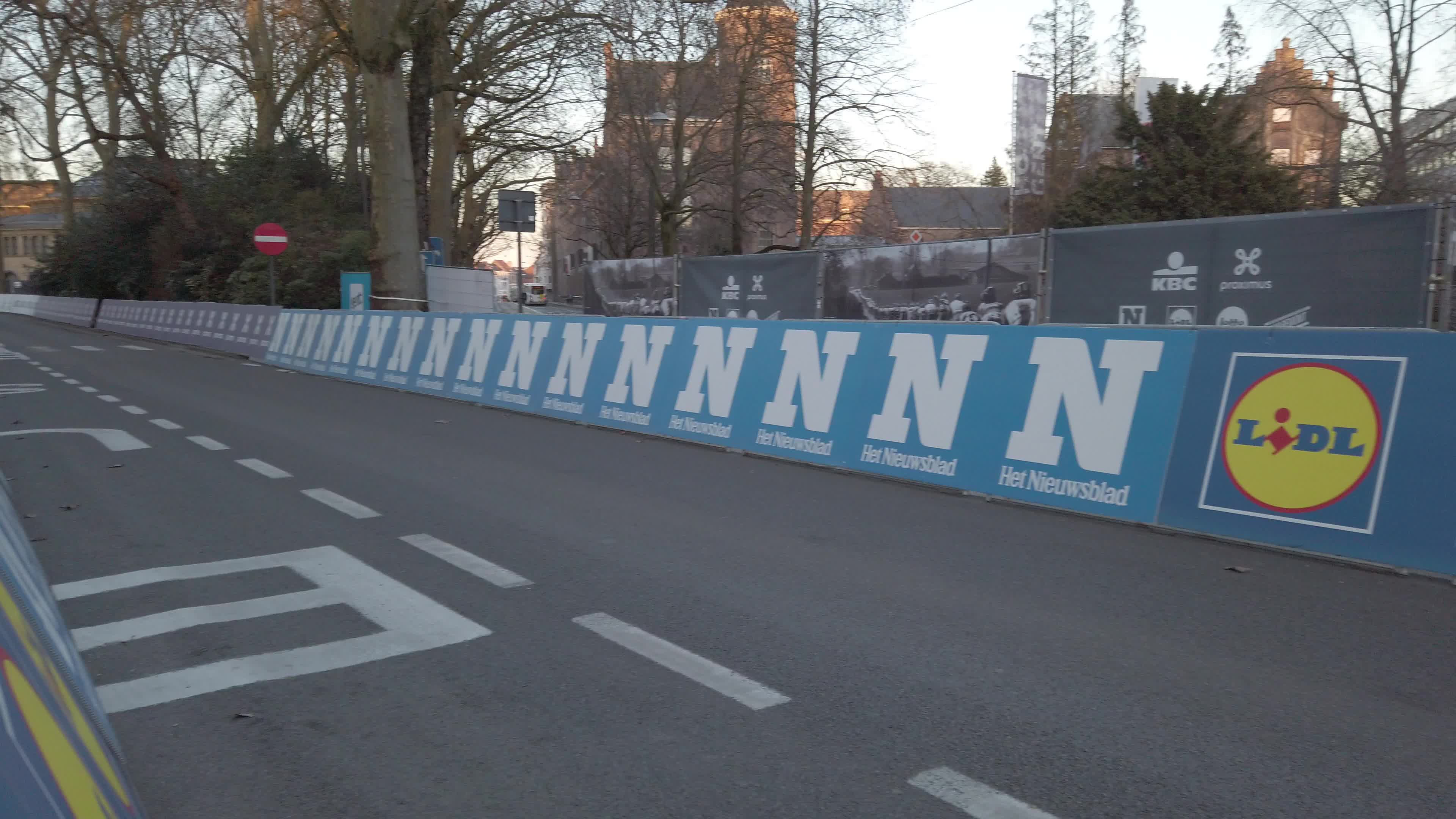 Cycling Flanders Classics race starts with the Omloop Het Nieuwsblad