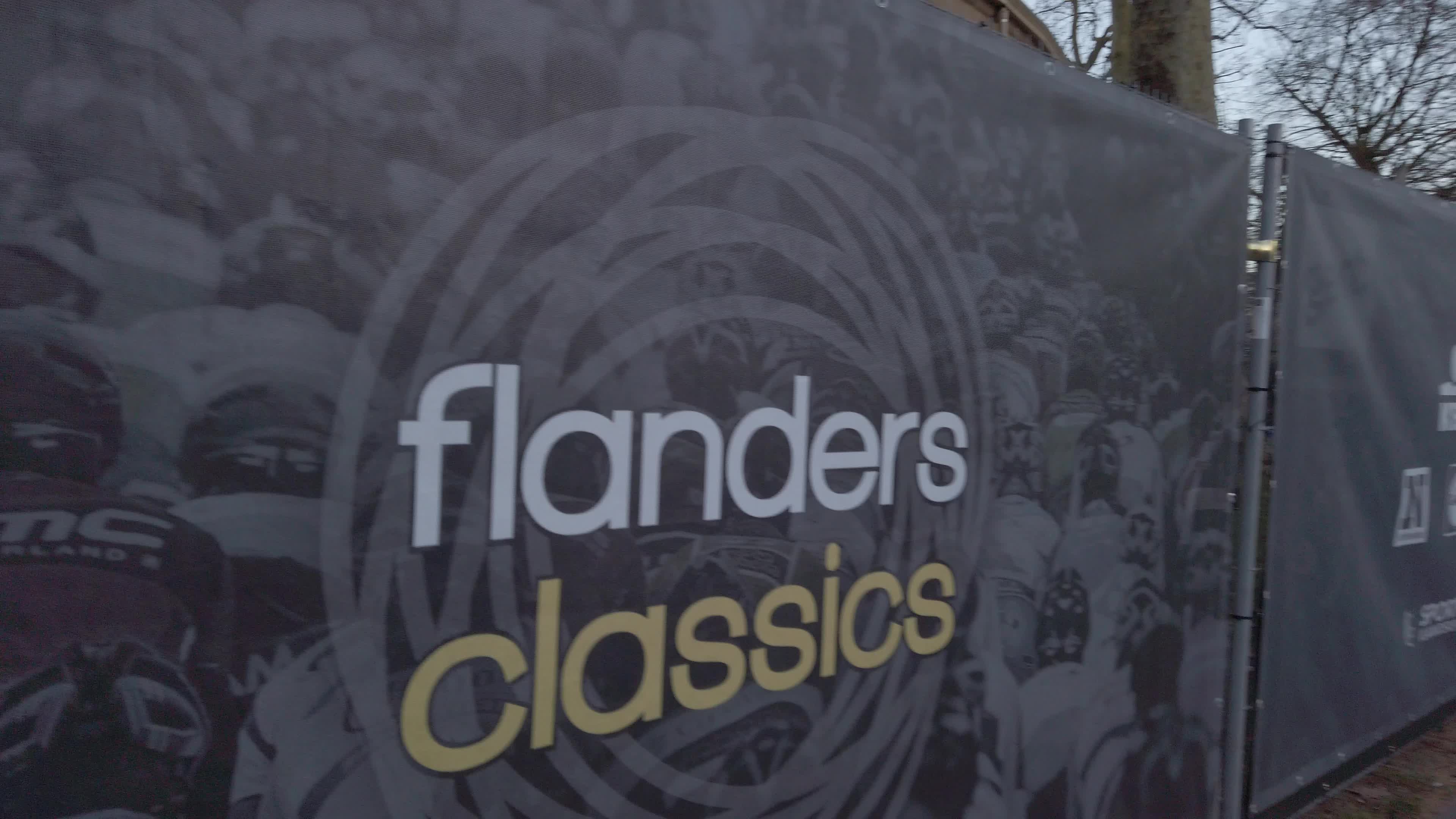 Cycling Flanders Classics race starts with the Omloop Het Nieuwsblad