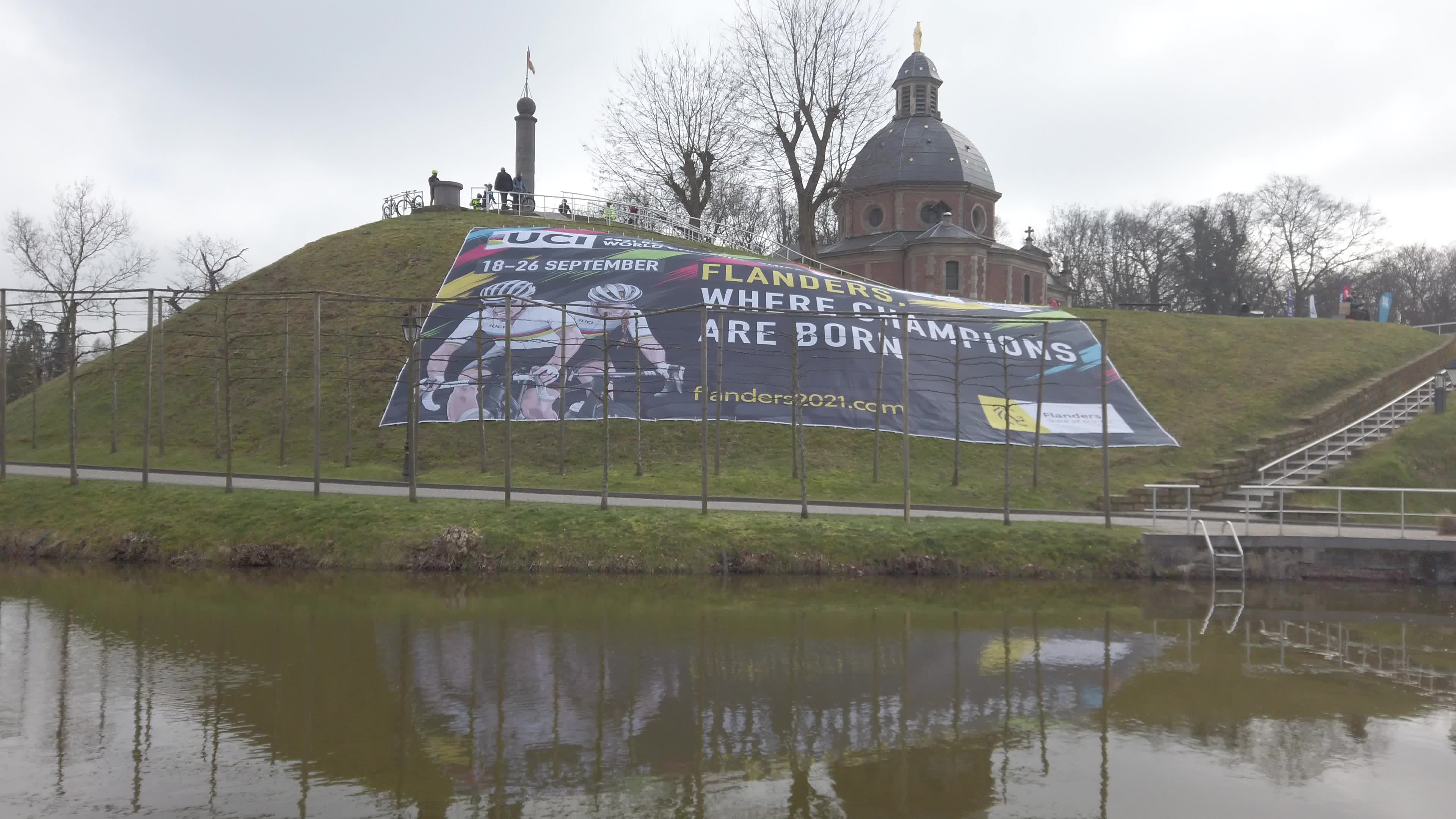 Cycling Flanders Classics race starts with the Omloop Het Nieuwsblad