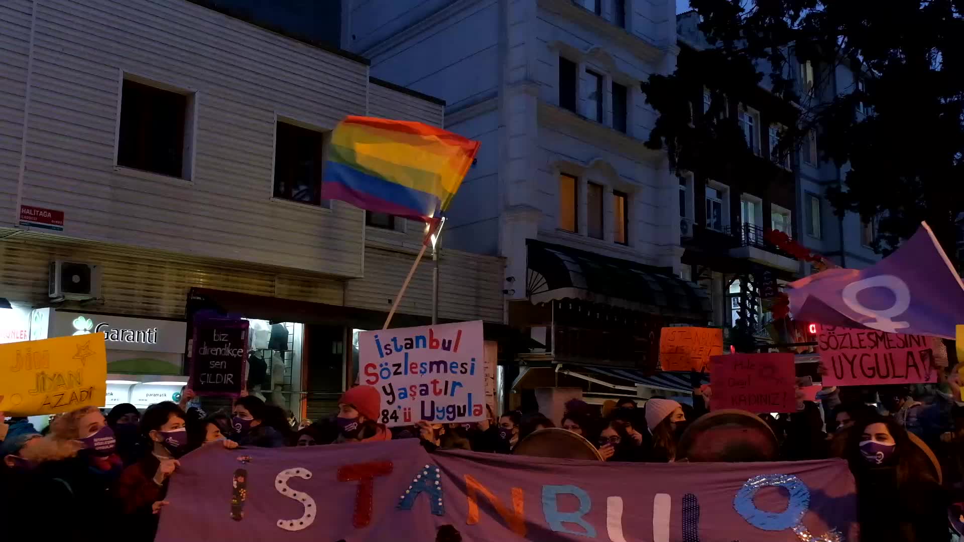 Protest Against Turkey's Withdrawal From Istanbul Convention