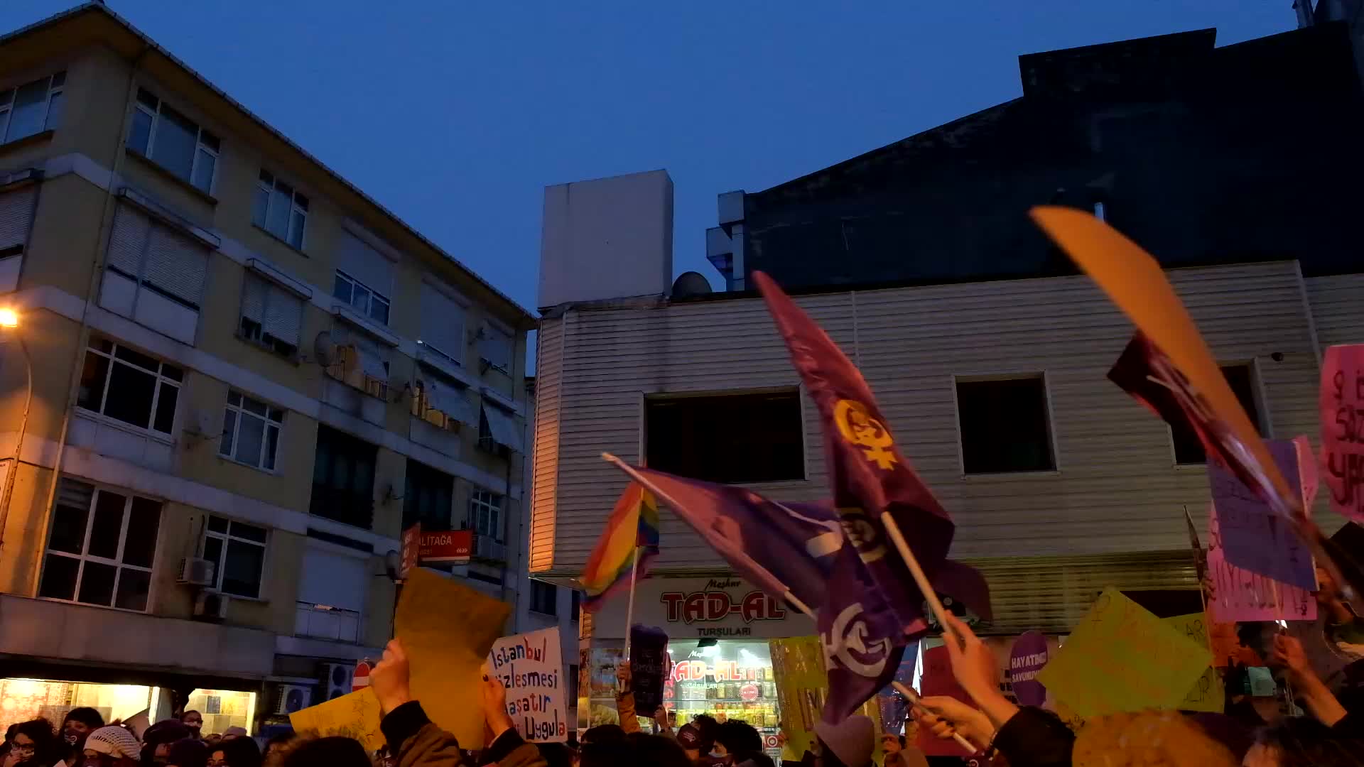 Protest Against Turkey's Withdrawal From Istanbul Convention