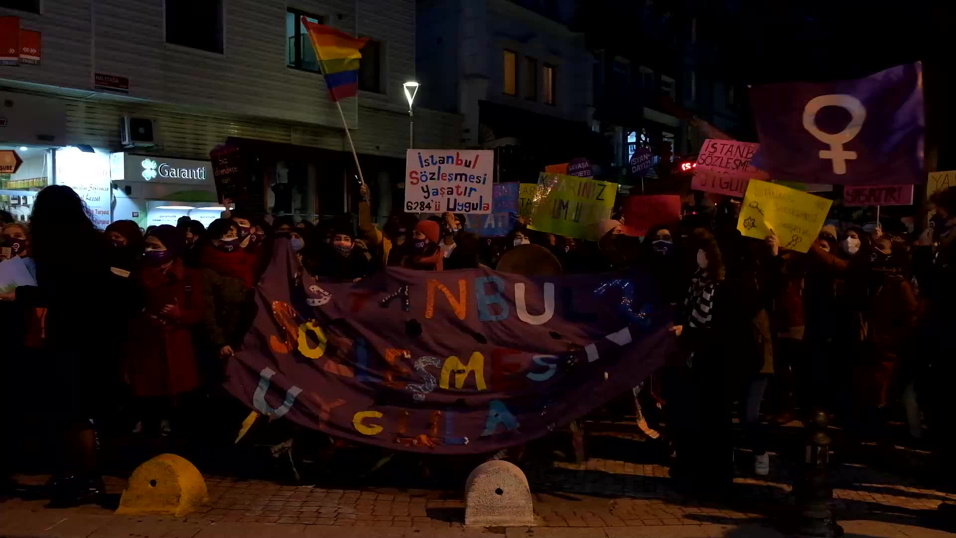 Protest Against Turkey's Withdrawal From Istanbul Convention