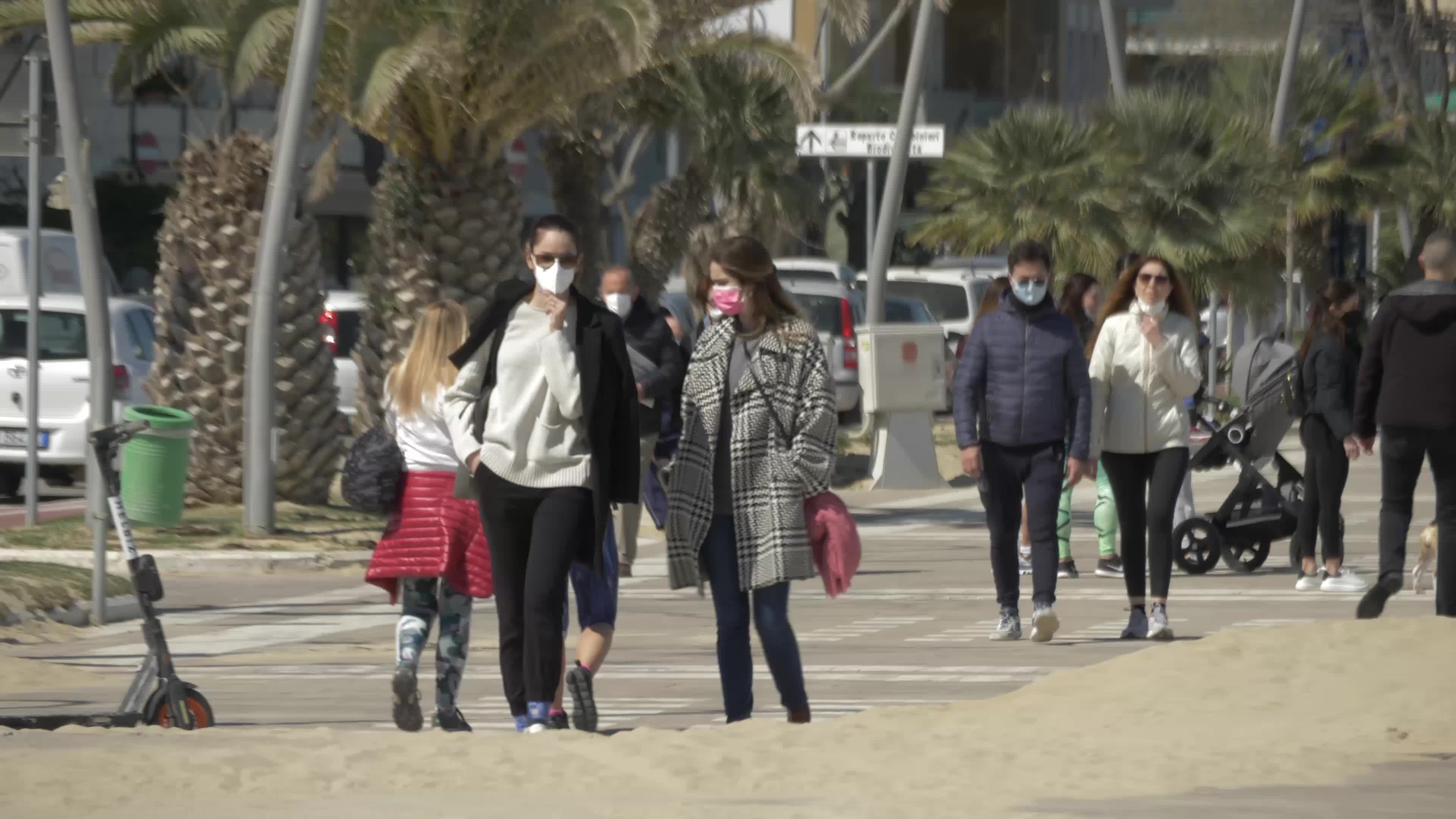 Daily life in Pescara (Italy) amid the Covid-19 pandemic