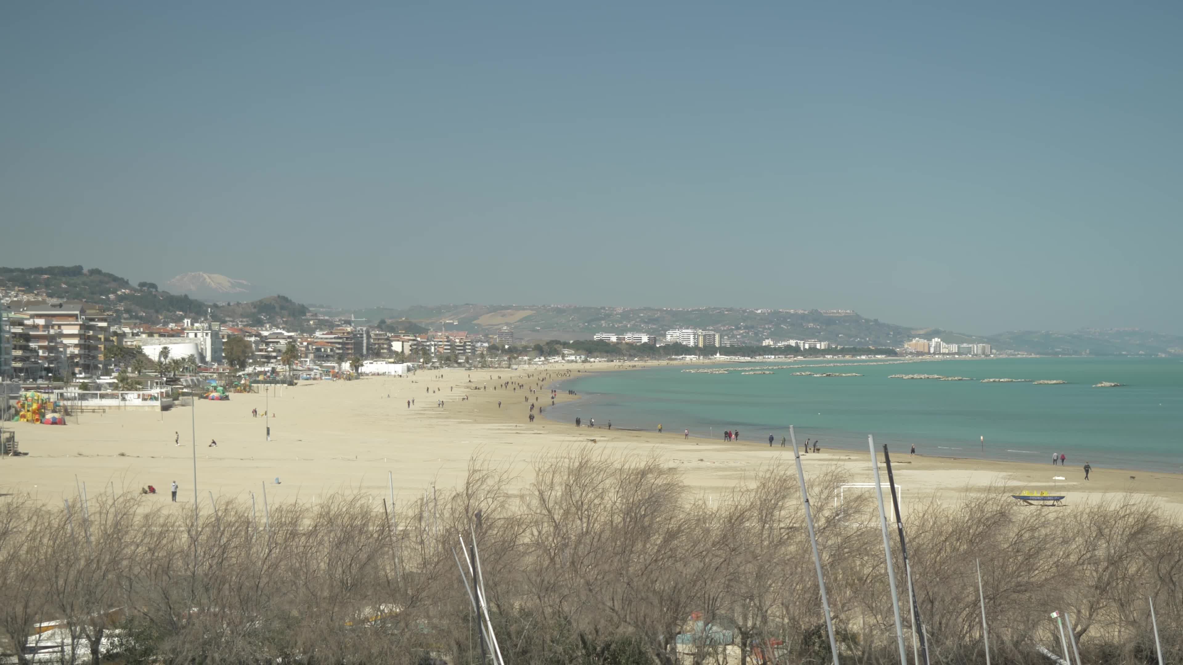 Daily life in Pescara (Italy) amid the Covid-19 pandemic