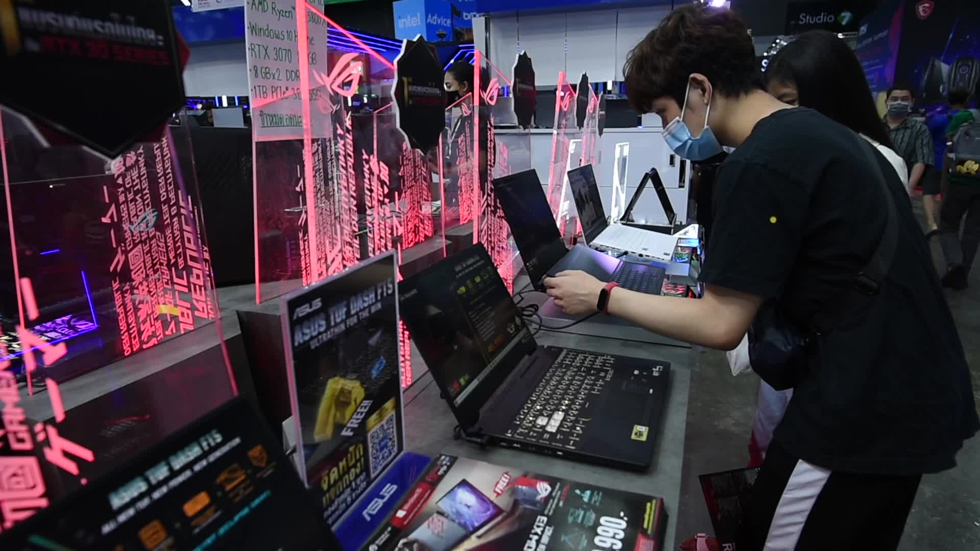 Commart Thailand 2021 computer show and sales in Bangkok