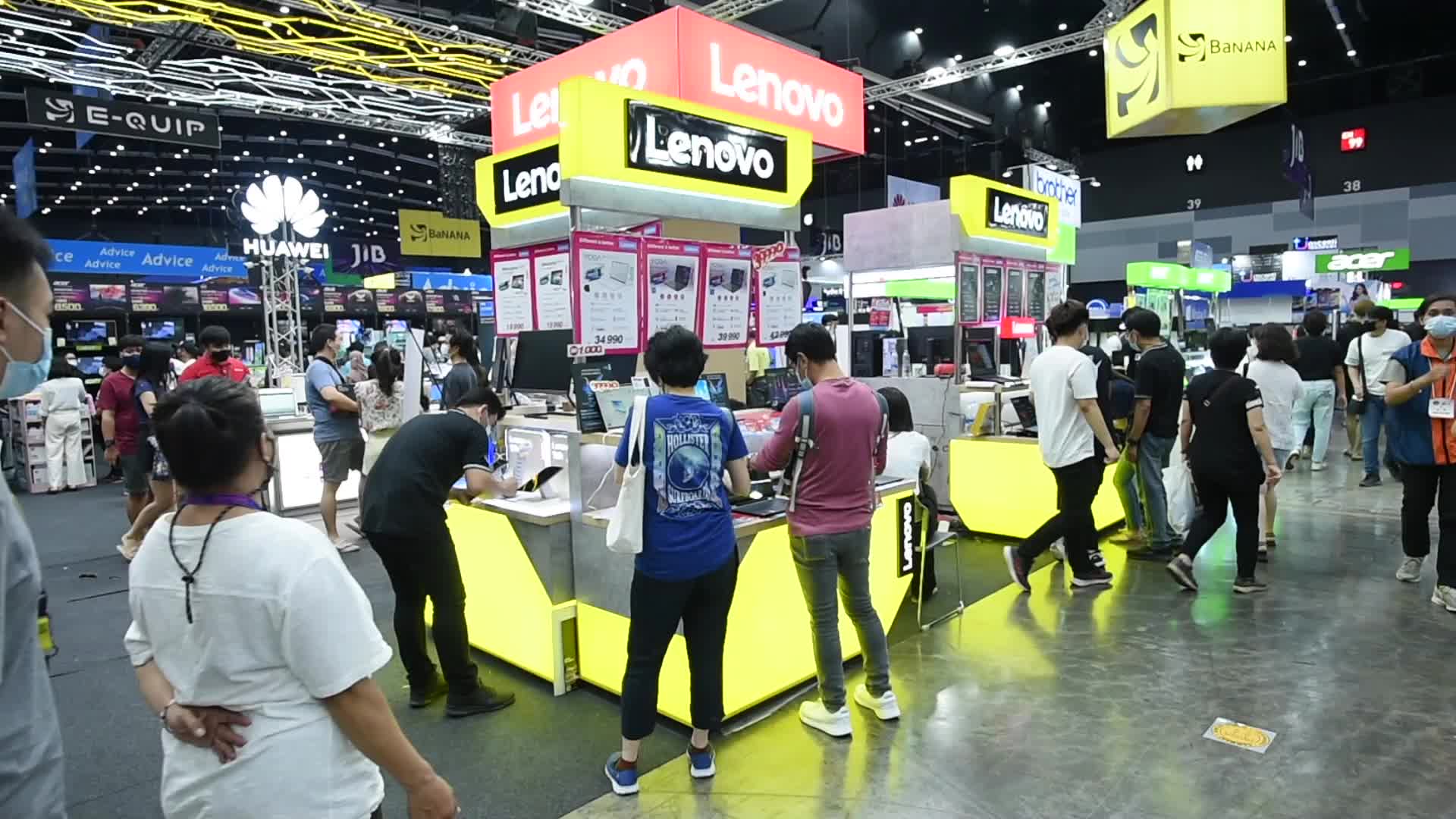 Commart Thailand 2021 computer show and sales in Bangkok